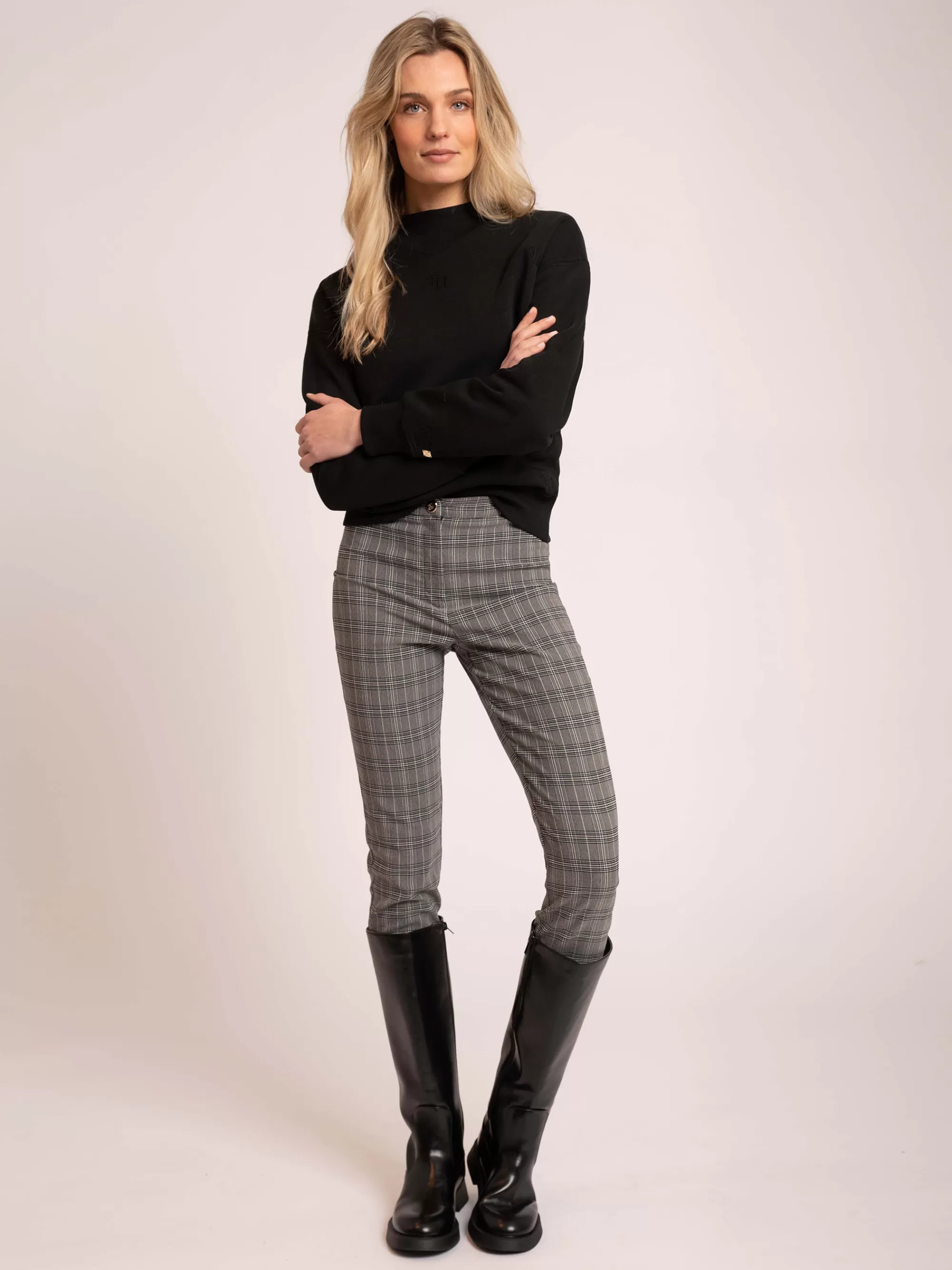 FIFTH HOUSE Sets & Co-ords | Broeken & Jeans-Aangesloten broek Black