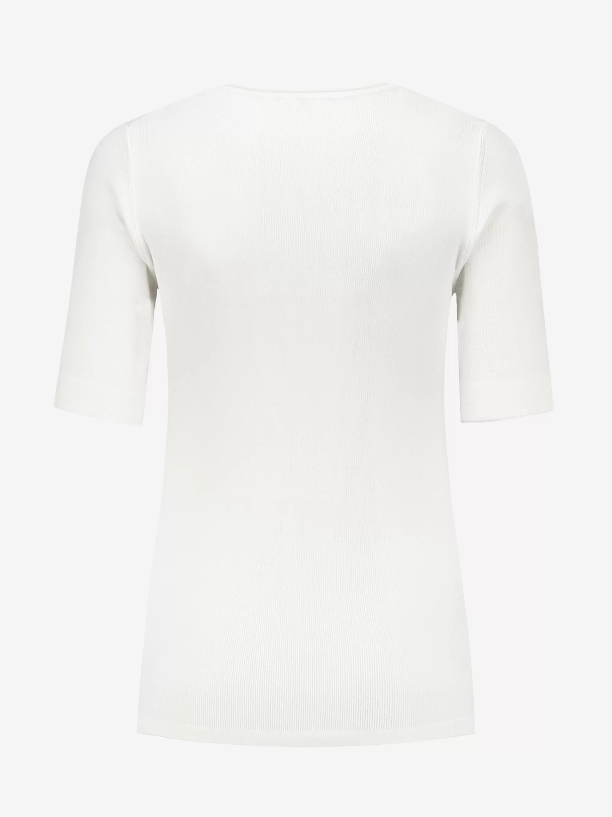 FIFTH HOUSE Tops-Aangesloten top met korte mouwen Offwhite