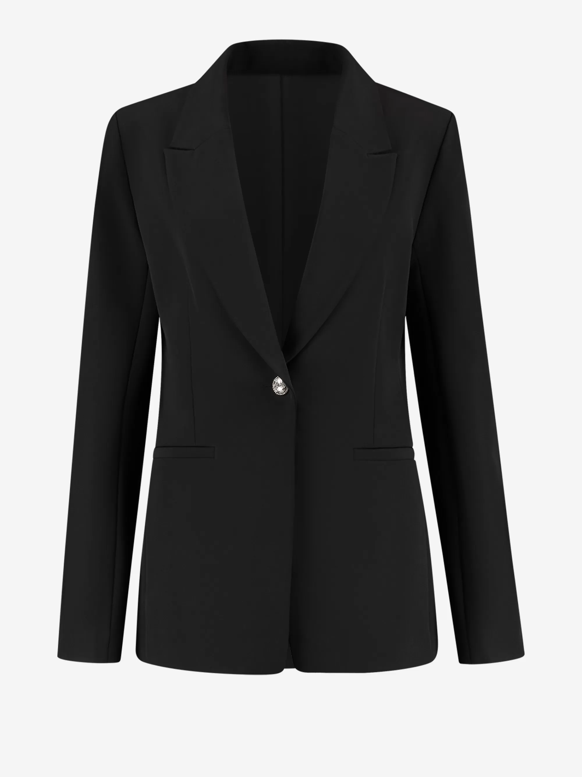 FIFTH HOUSE Sets & Co-ords | Blazers & Gilets-Aansluitende blazer met glitter studs Black