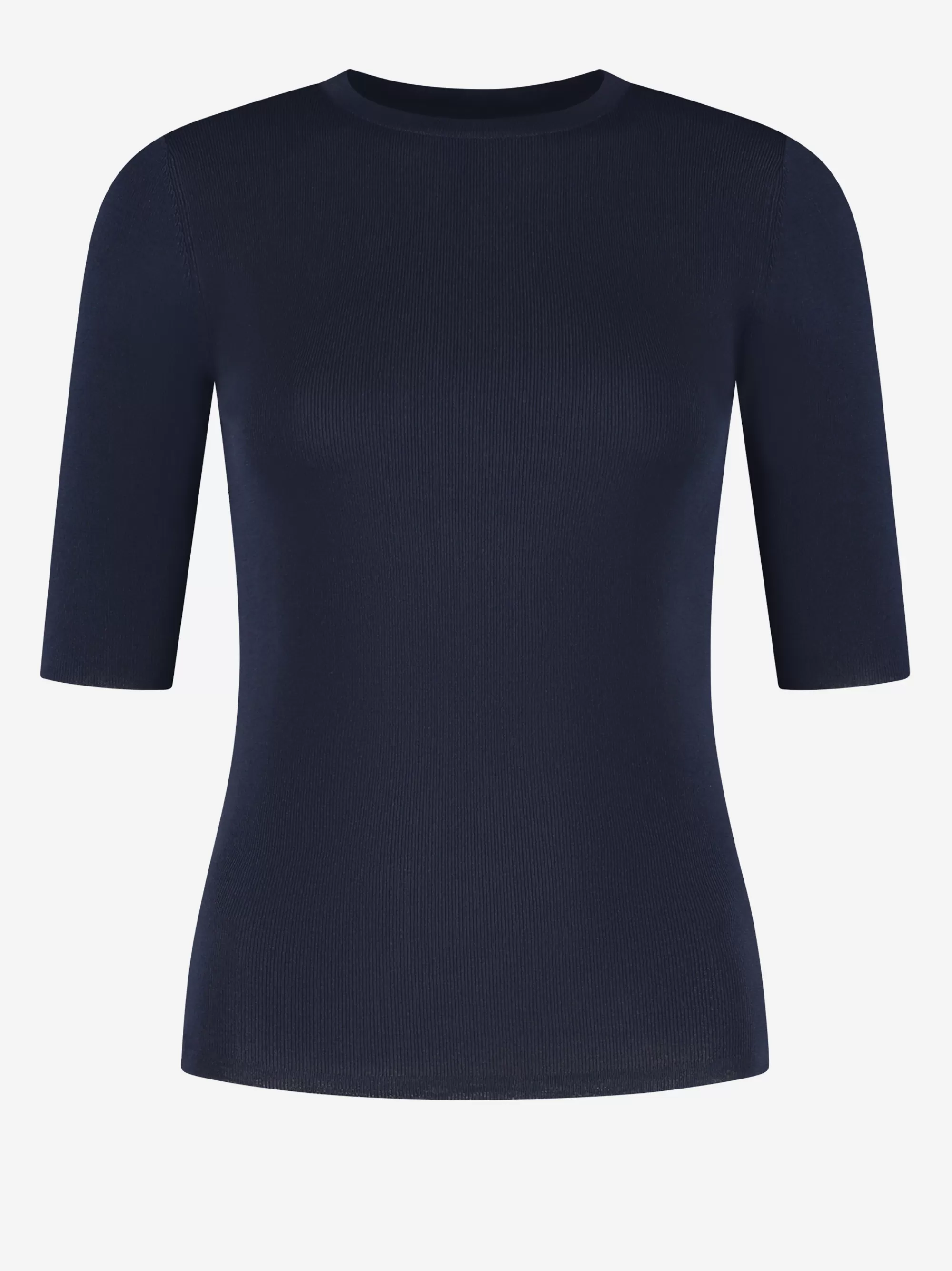 FIFTH HOUSE Tops-Aansluitende top met driekwart mouwen Navy