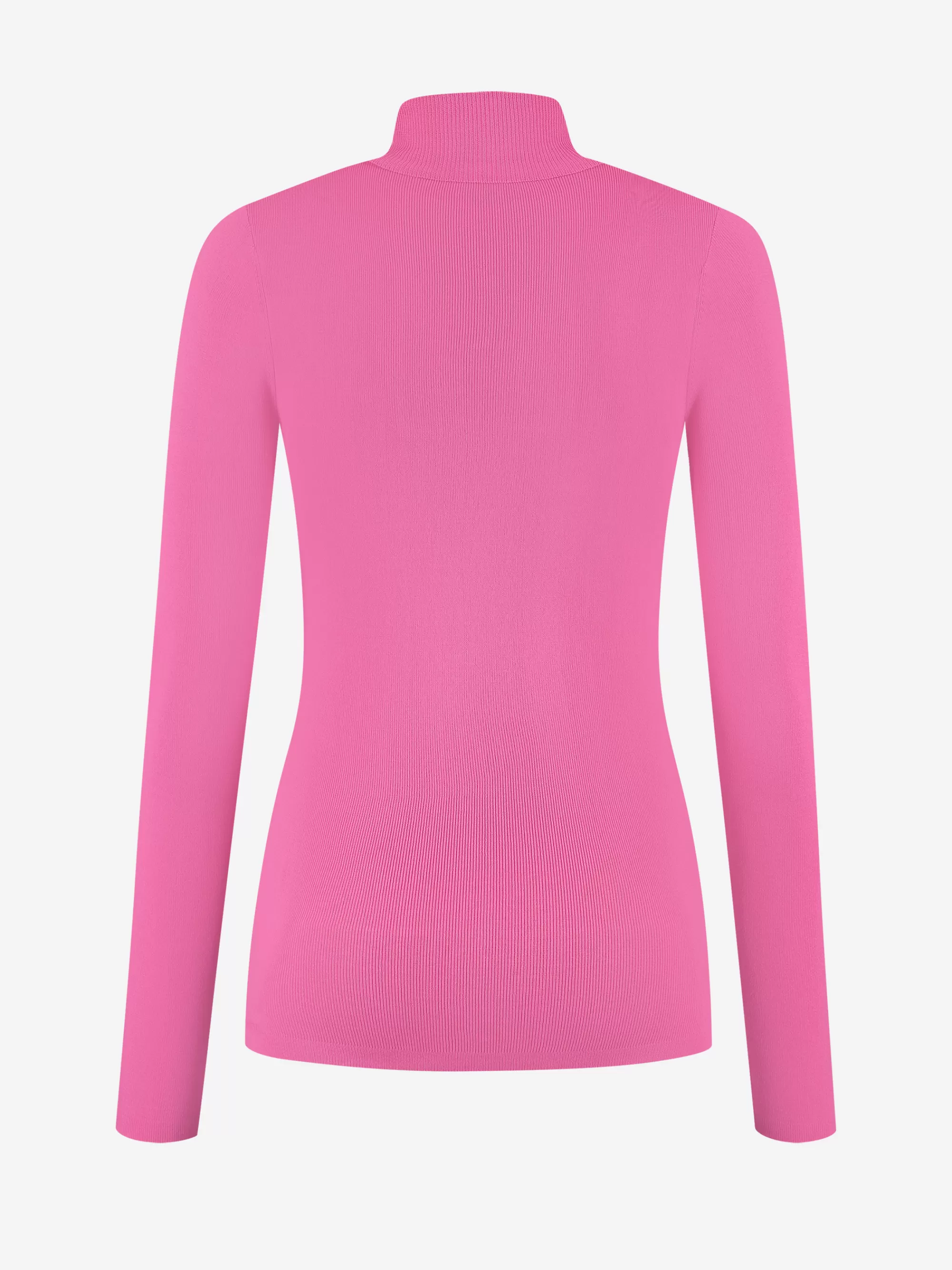 FIFTH HOUSE Skiwear | Tops-Aansluitende top met logo patch en col Pink