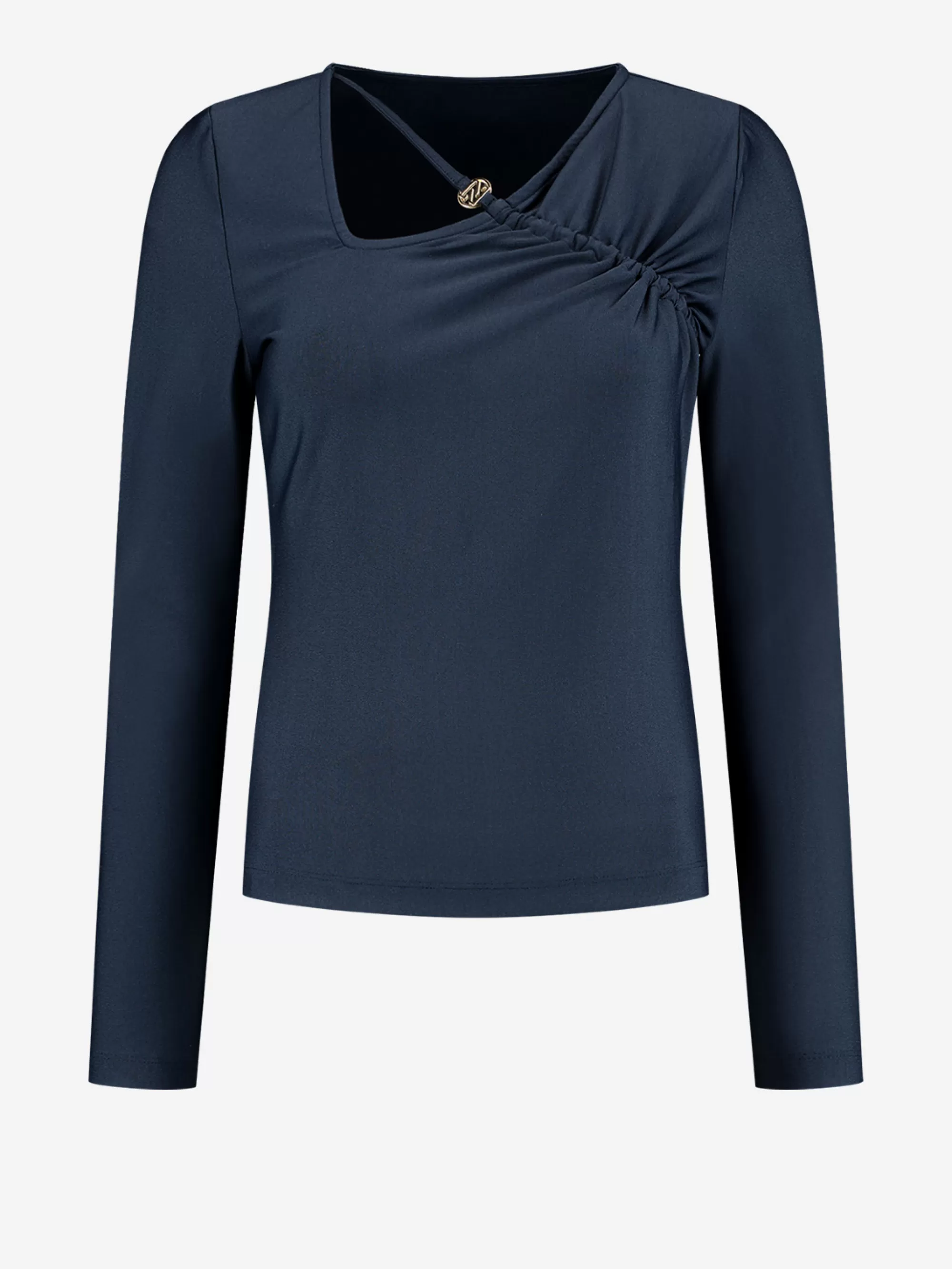 FIFTH HOUSE Tops-Aansluitende top met open detail Navy