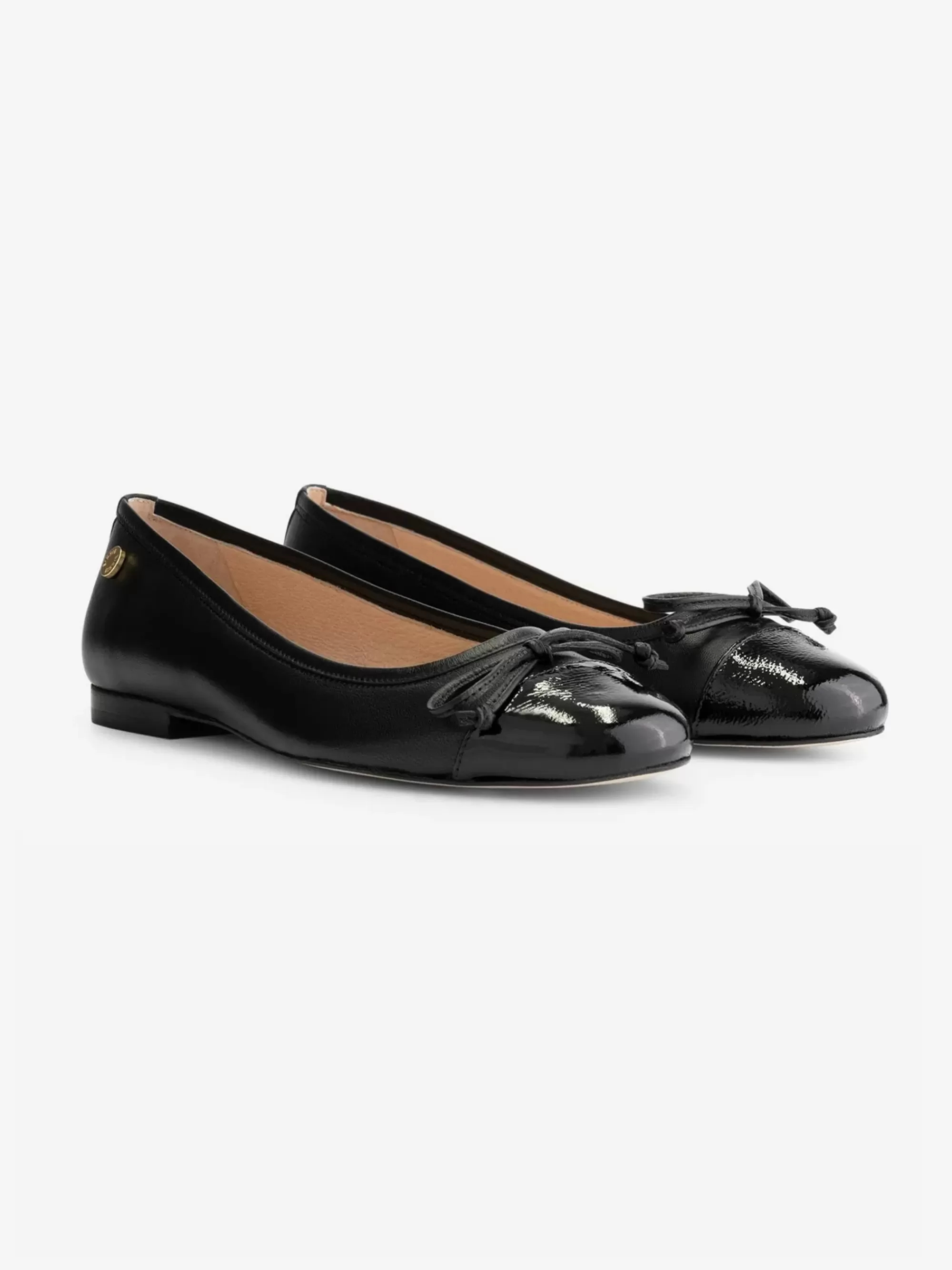 FIFTH HOUSE Alle Schoenen-Ballerina met strikje Black