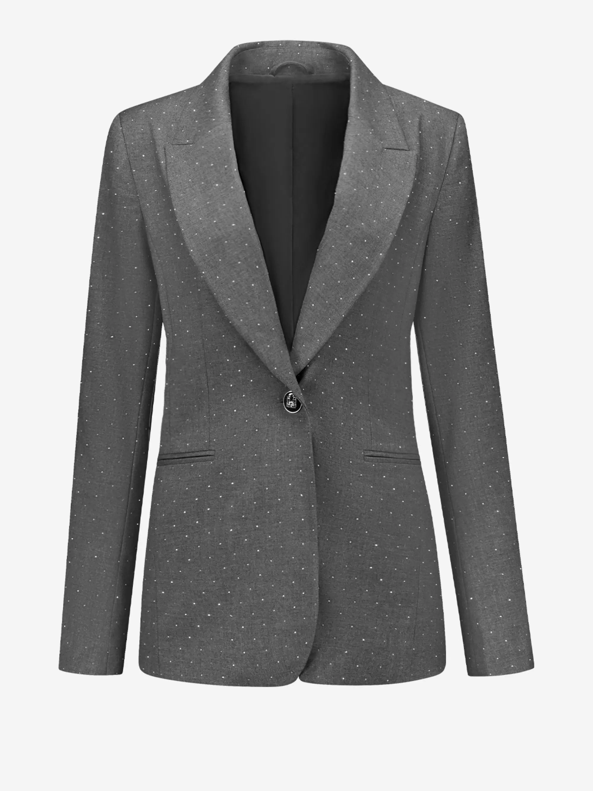 FIFTH HOUSE Sets & Co-ords | Blazers & Gilets-Blazer met glitters Lightgrey