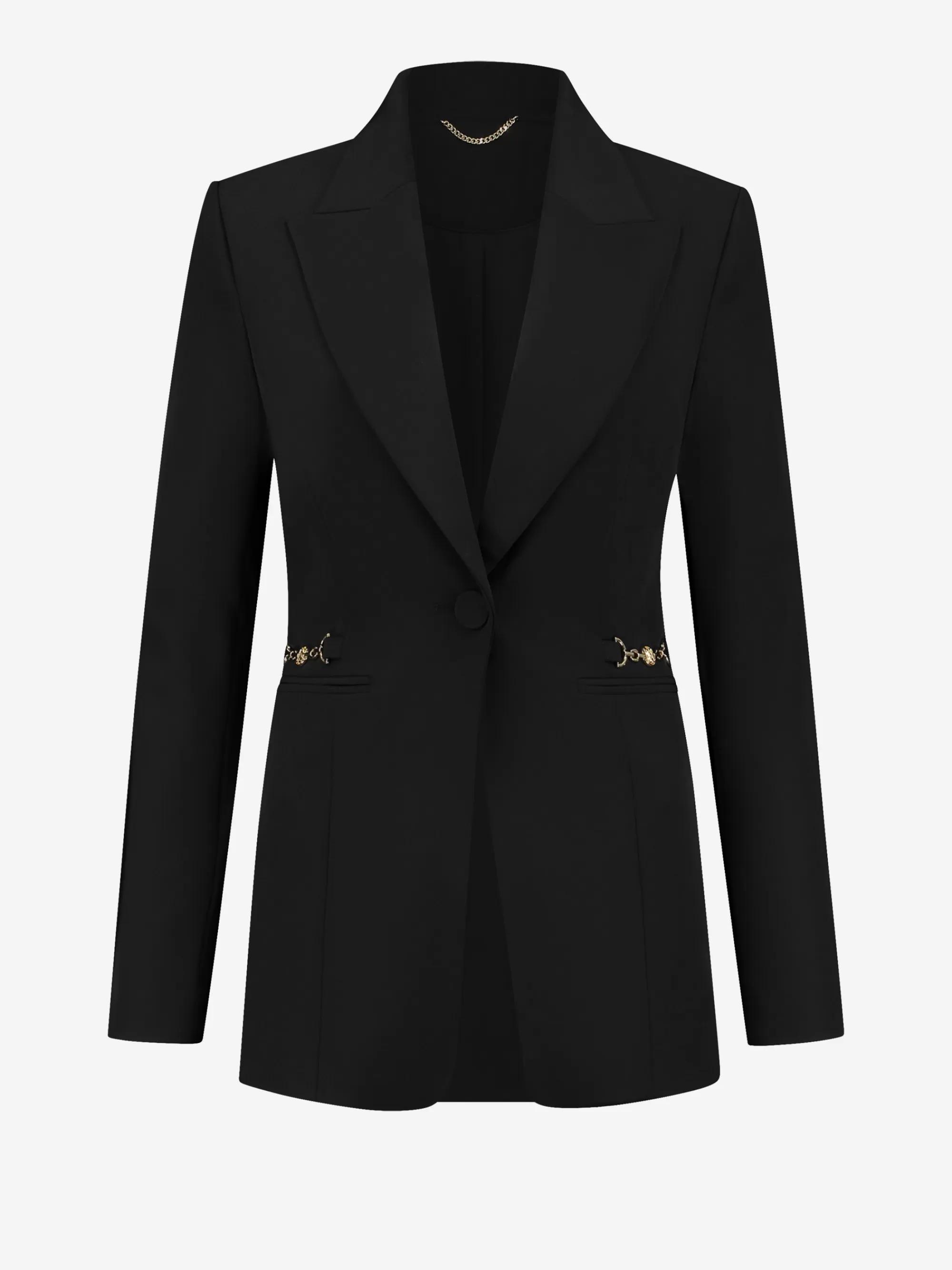 FIFTH HOUSE Blazers & Gilets-Blazer met ketting detail Black