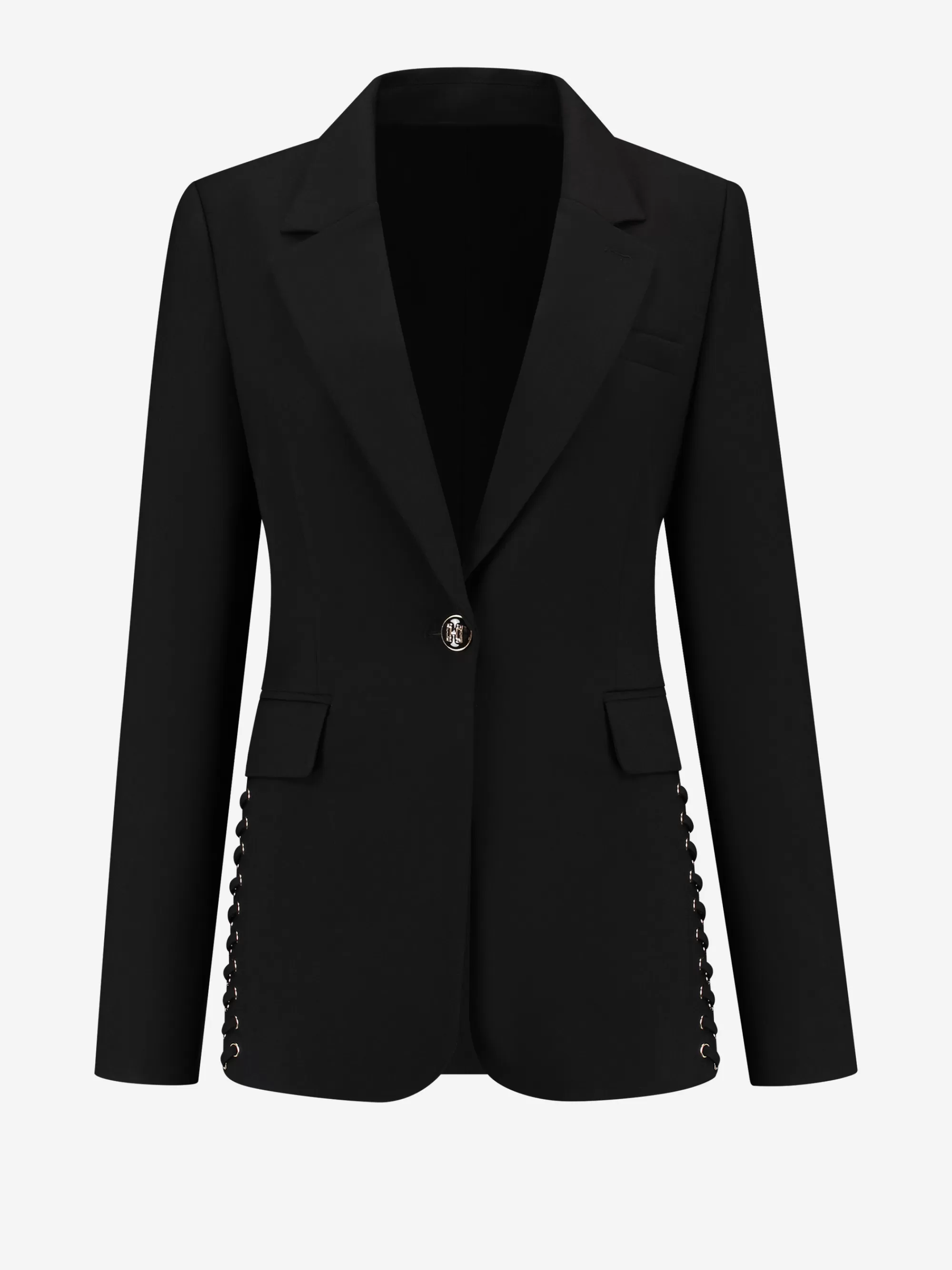 FIFTH HOUSE Sets & Co-ords | Blazers & Gilets-Blazer met veter detail Black