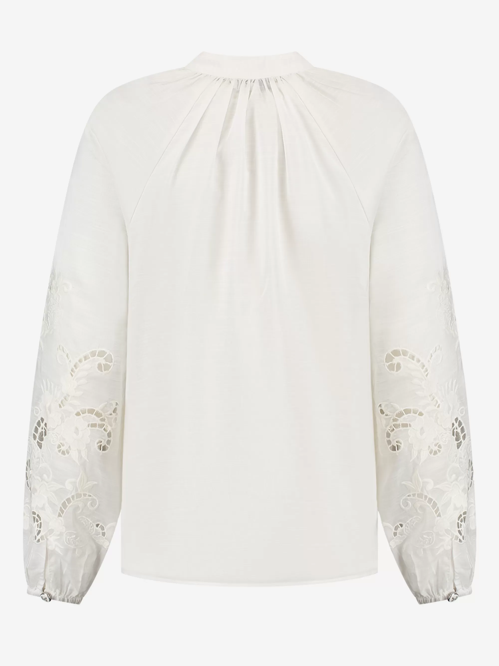 FIFTH HOUSE Blouses & Overhemden-Blouse met embroidery Brightwhite