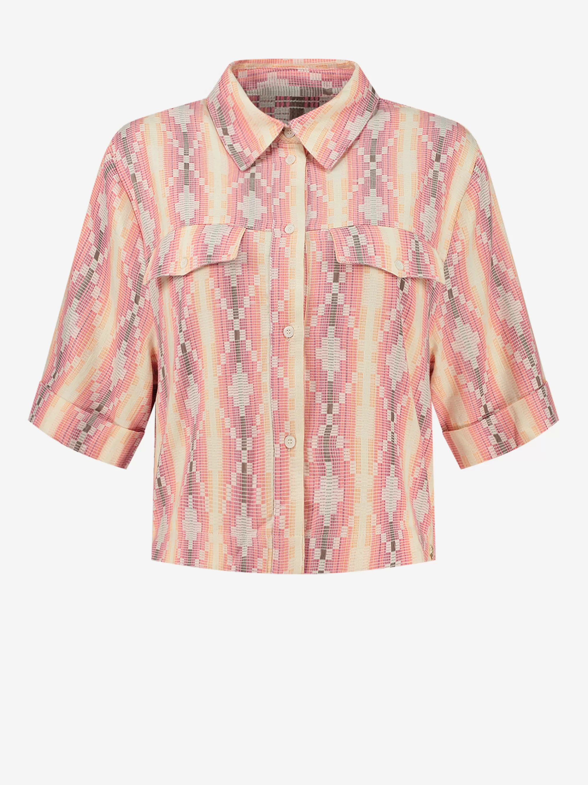 FIFTH HOUSE Sets & Co-ords | Blouses & Overhemden-Blouse met print Sugarcoral