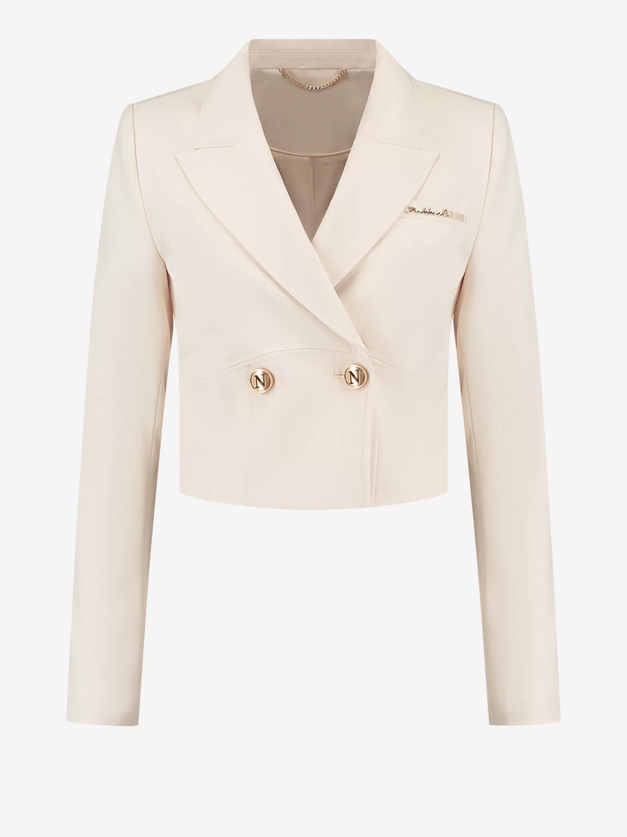 FIFTH HOUSE Blazers & Gilets-Cropped blazer Pearl