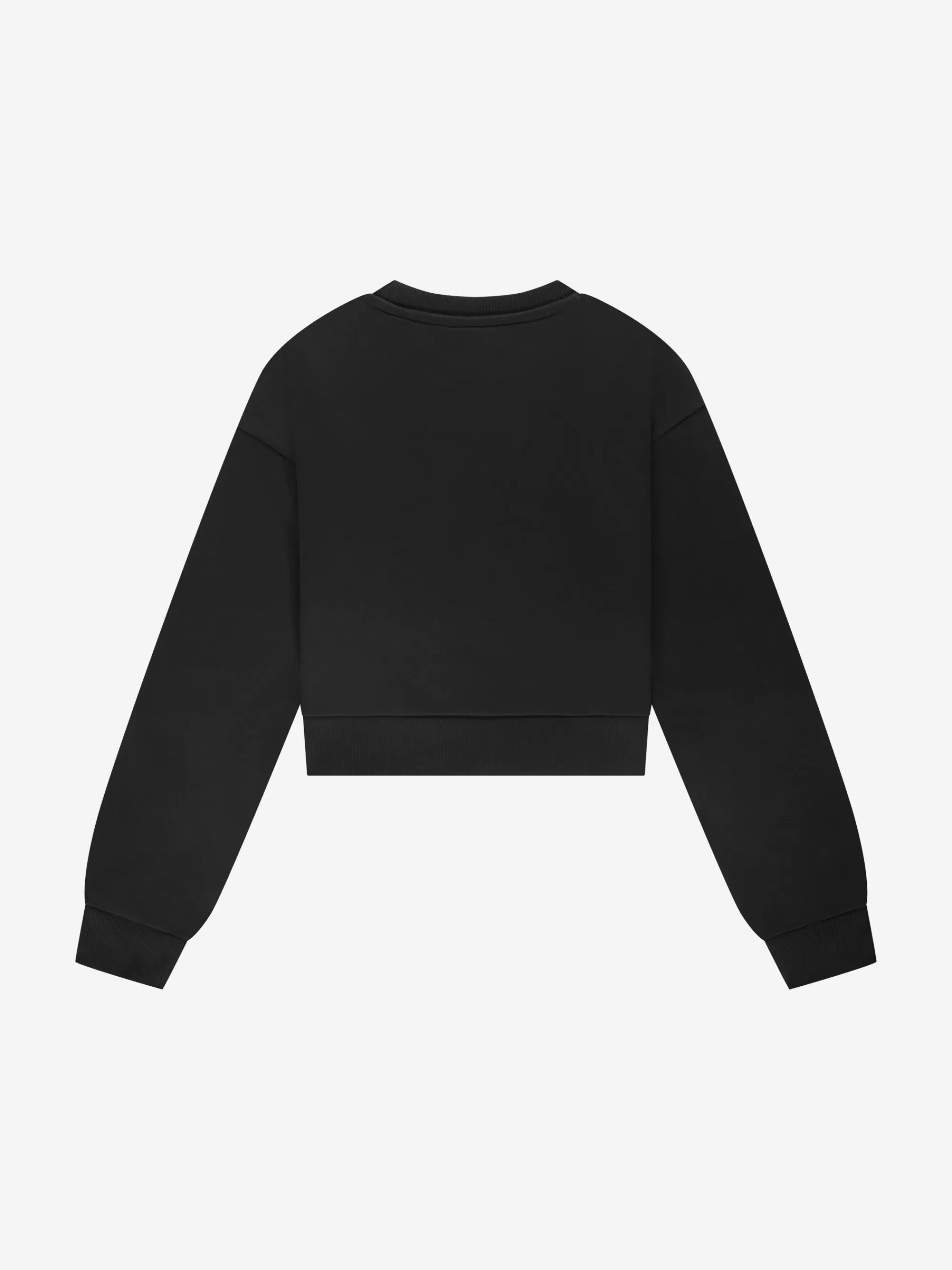 FIFTH HOUSE Truien & Vesten-Cropped sweater met glinsterende studs Black