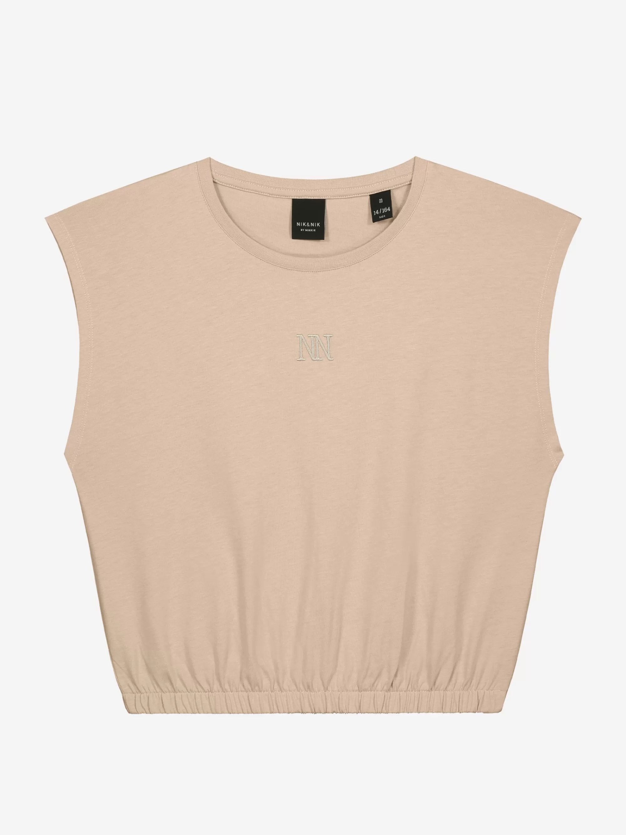 FIFTH HOUSE Tops | T-shirts-Cropped T-shirt met logo Hummus