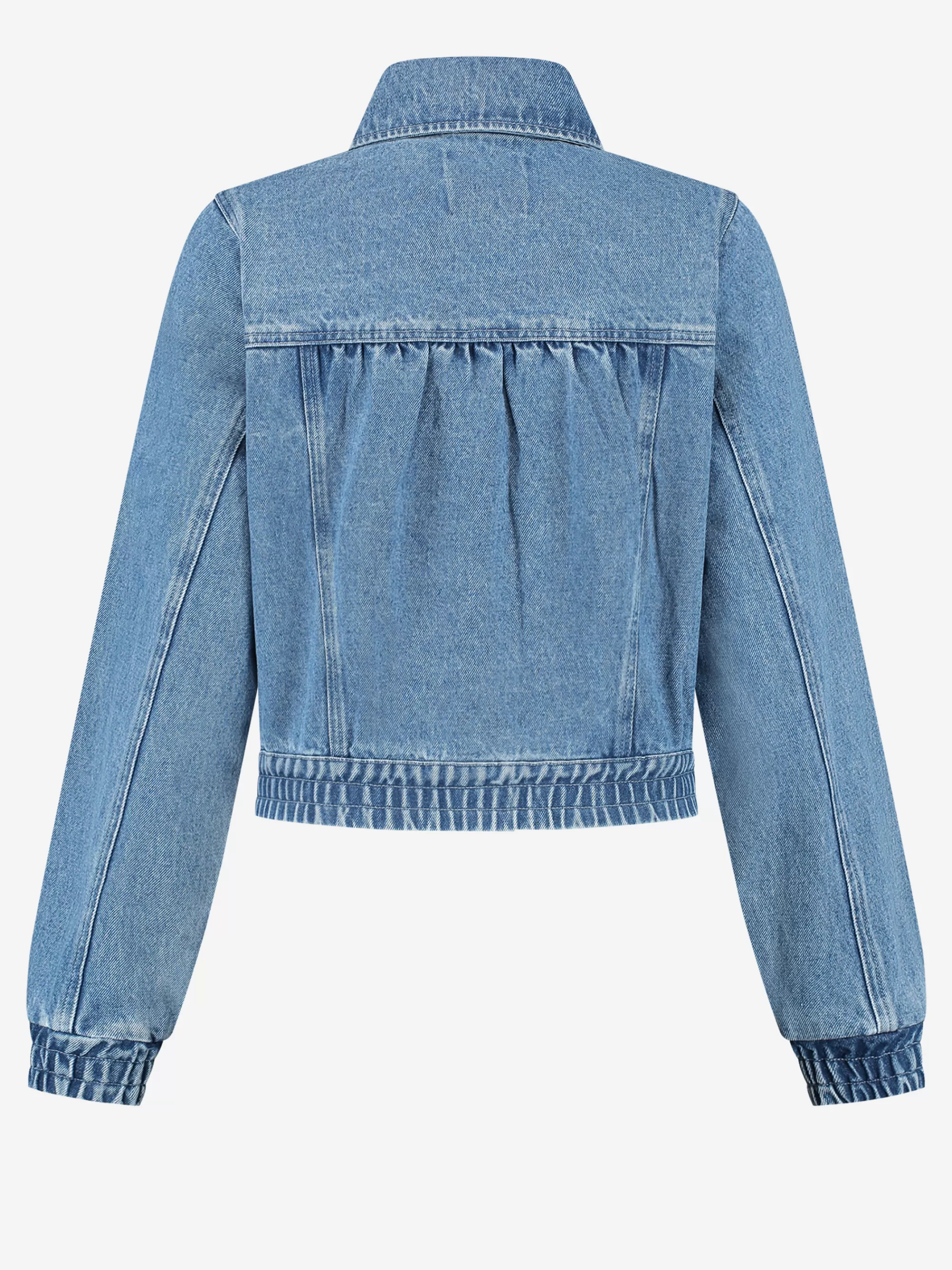 FIFTH HOUSE Jassen & Jacks-Denim bomber Midbluedenim