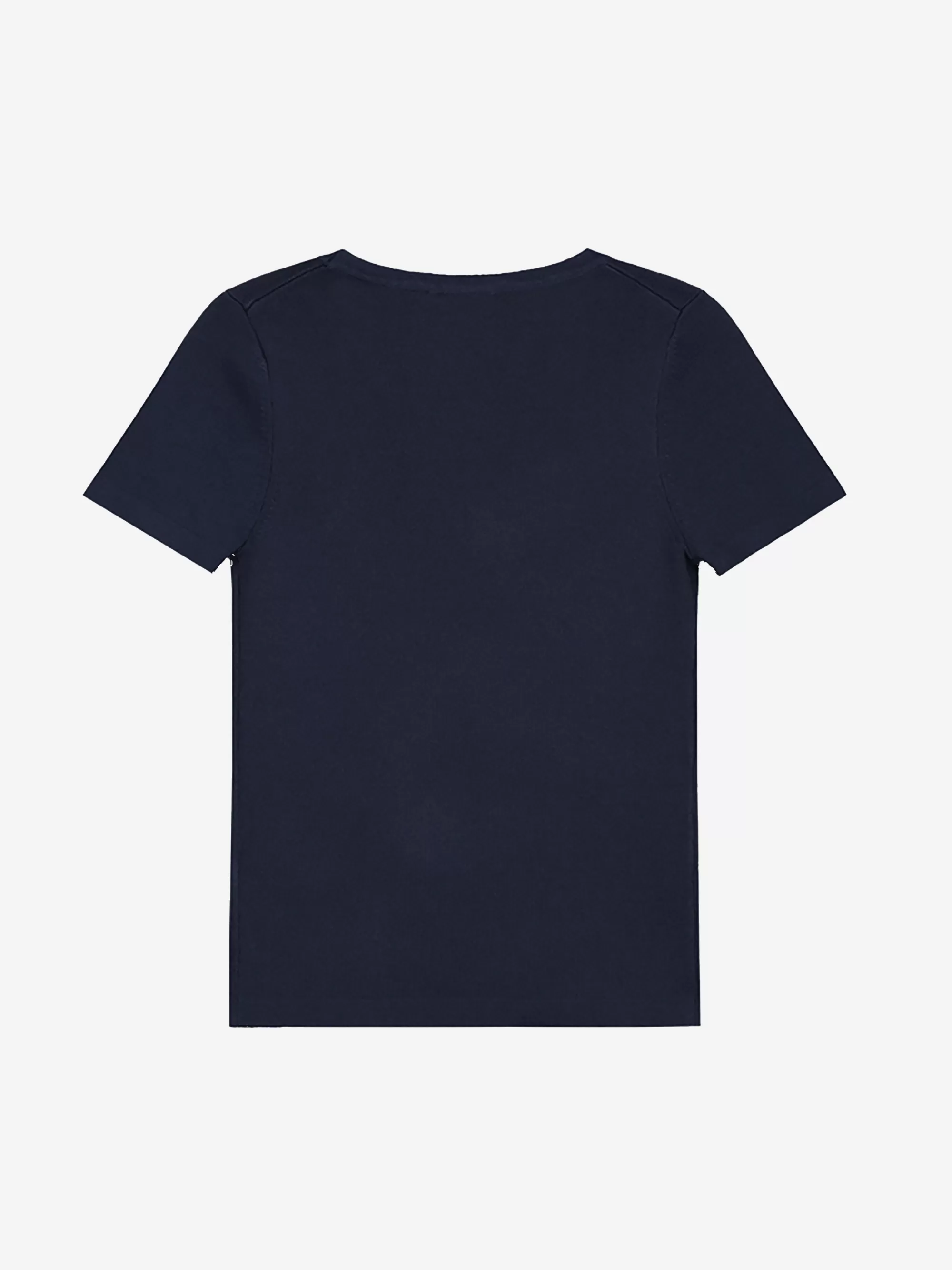 FIFTH HOUSE T-shirts-Donkerblauwe top met korte mouwen Darkblue