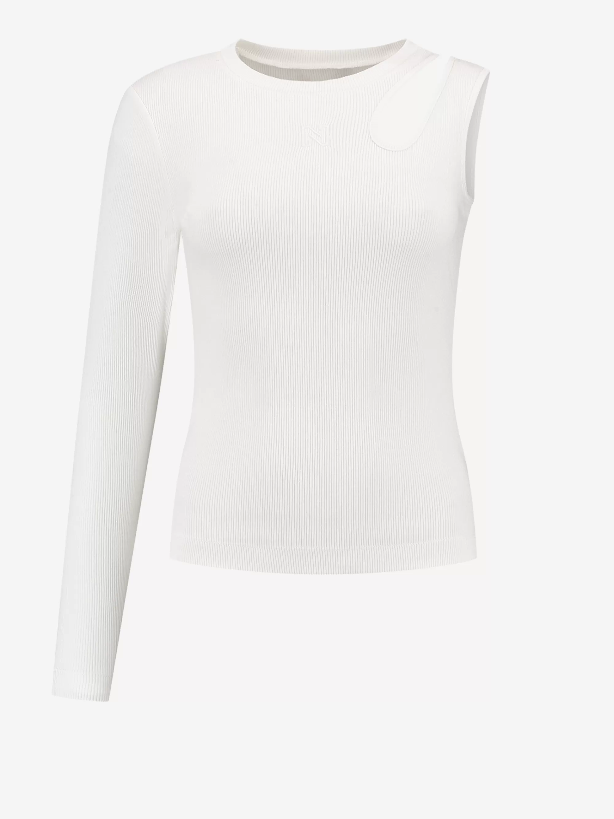 FIFTH HOUSE Tops-Een mouw top met cut out Starwhite