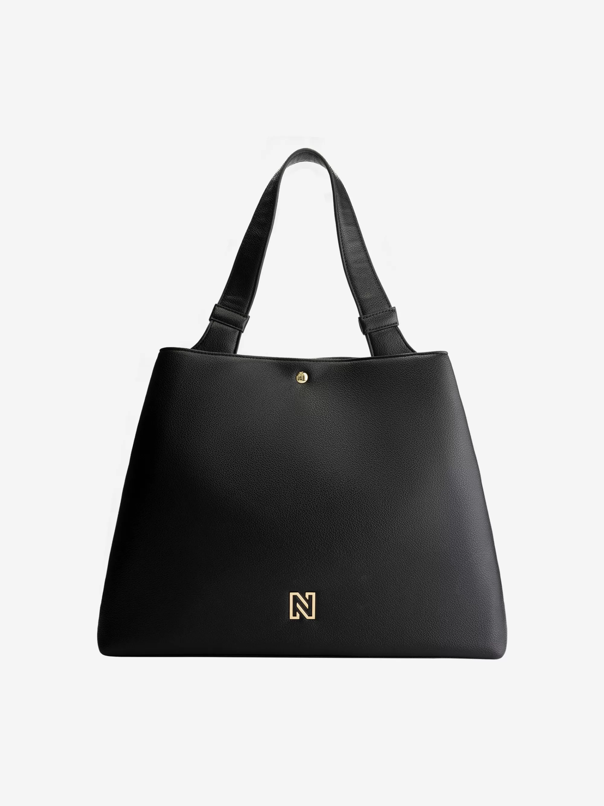 FIFTH HOUSE Alle Accessories-Effen shopper met N-logo Black