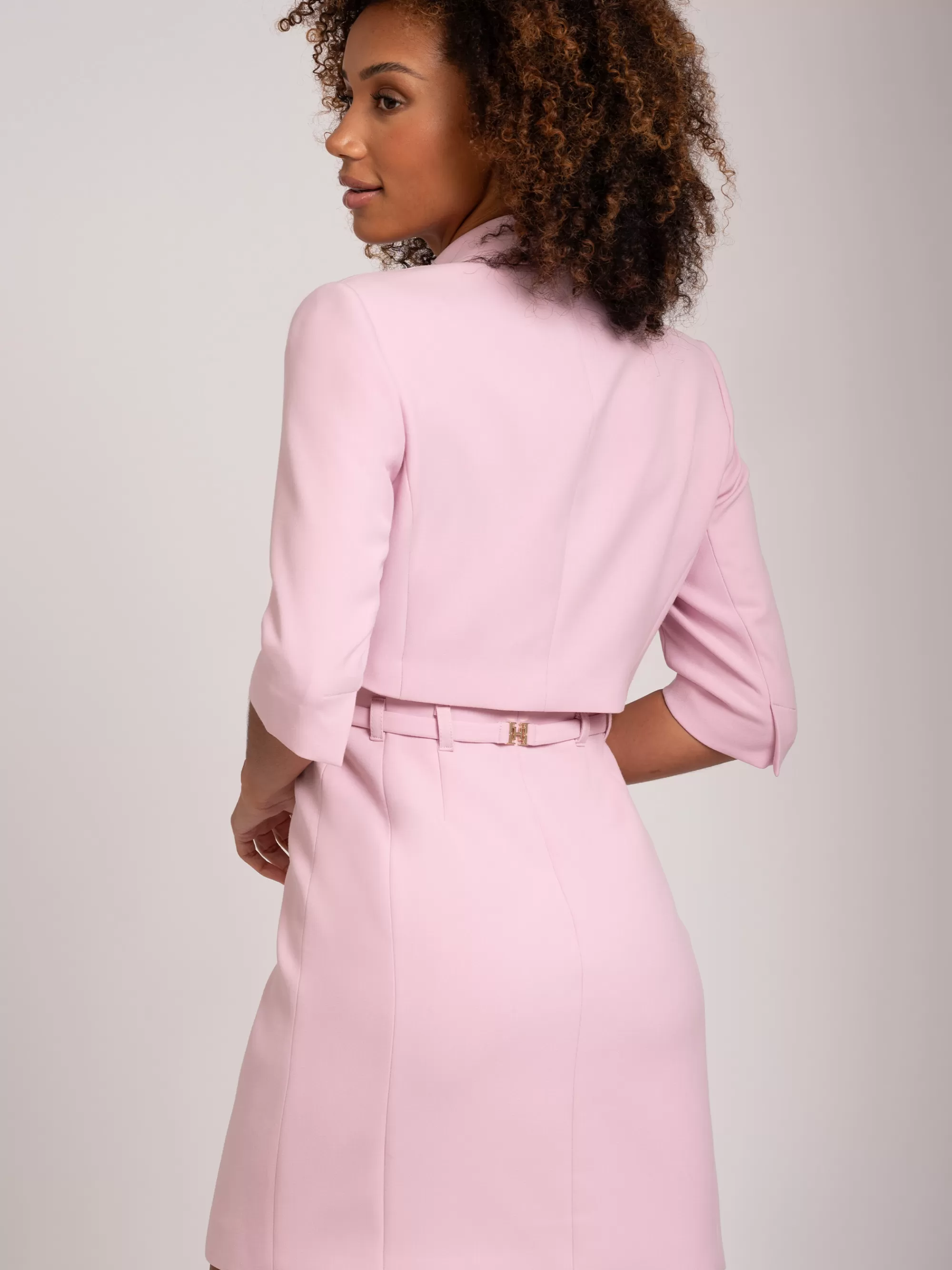 FIFTH HOUSE Jurken-Fitted blazer jurk Softpink