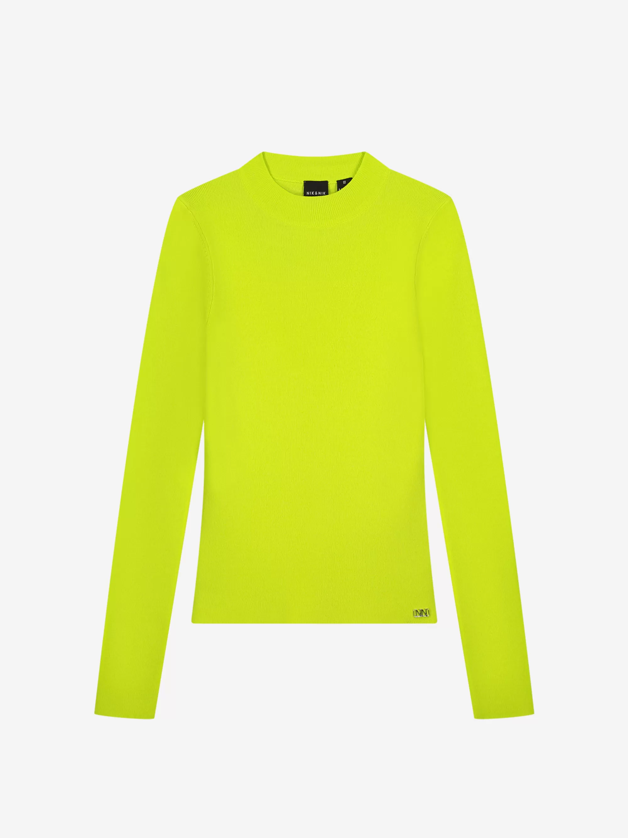 FIFTH HOUSE Tops-Fitted top Limeyellow