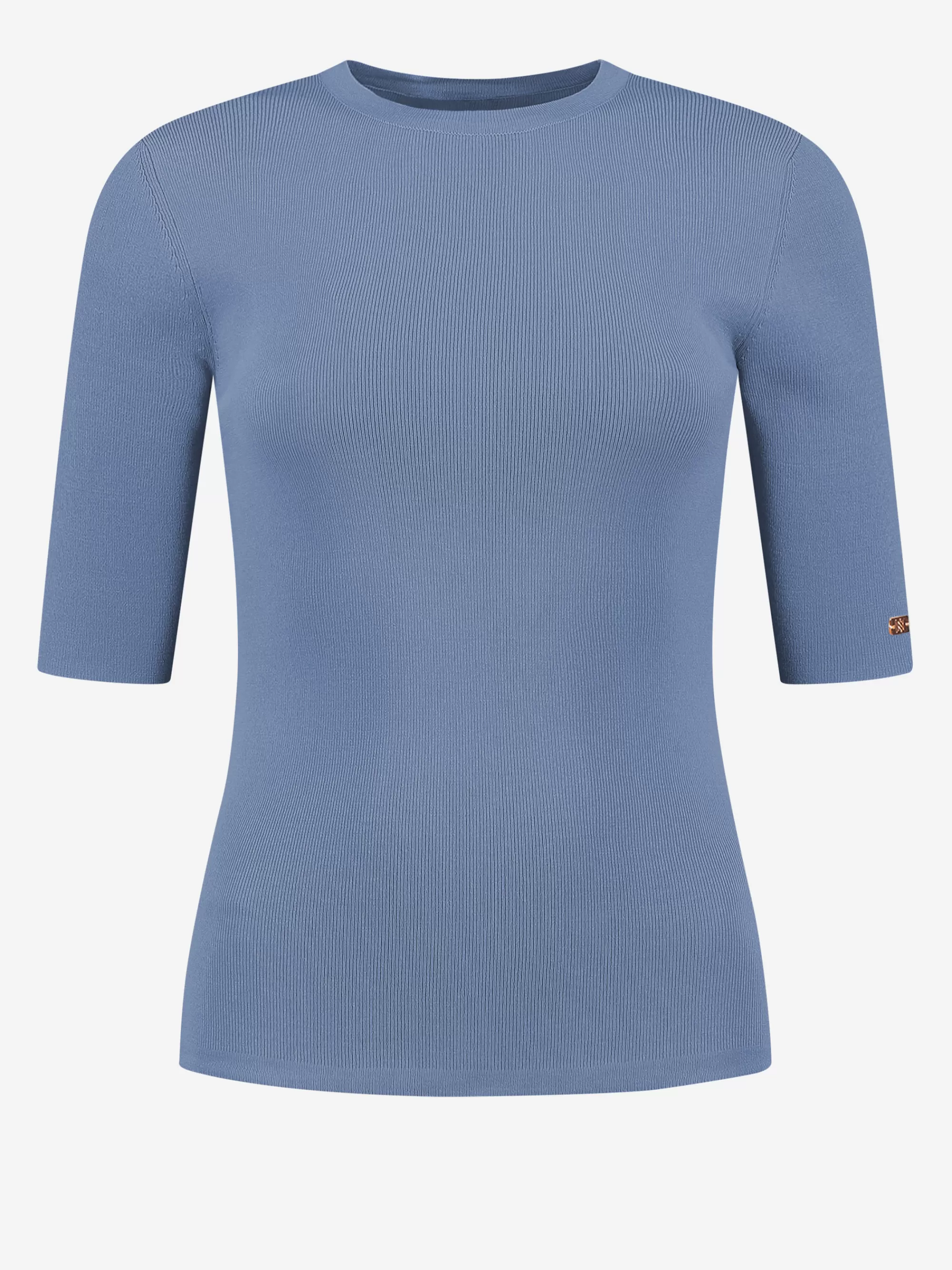 FIFTH HOUSE Tops-Fitted top Smokedblue