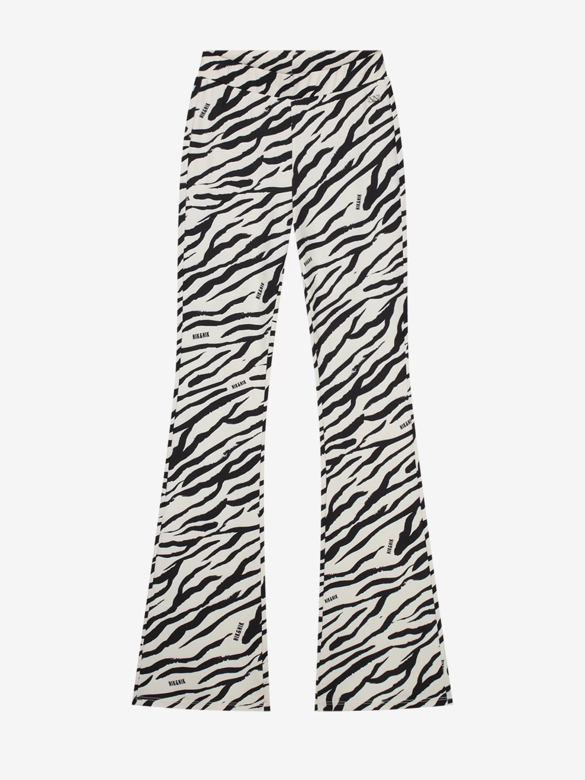 FIFTH HOUSE Broeken & Jeans-Flared broek met zebra print Kit