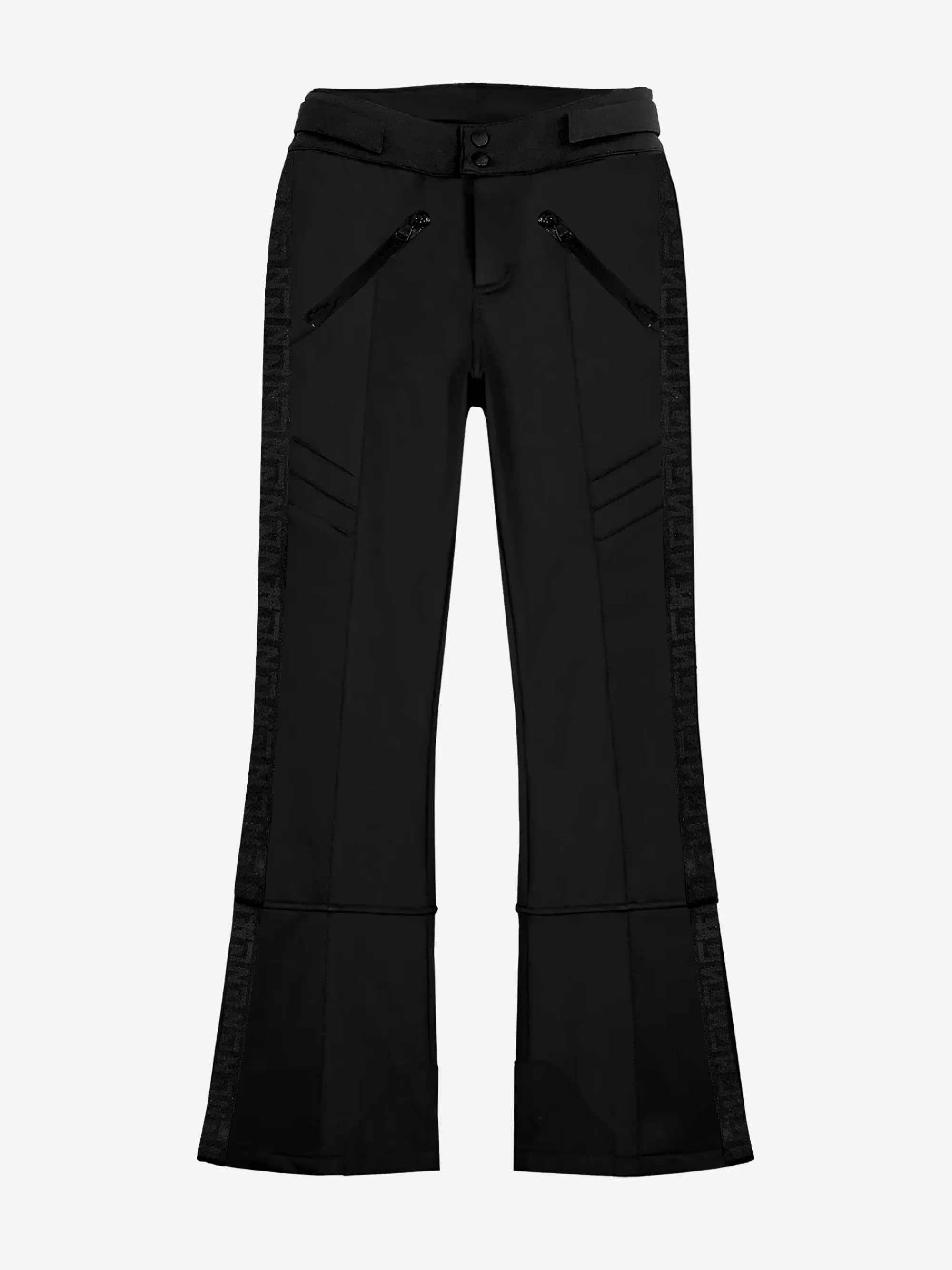 FIFTH HOUSE Skiwear | Broeken & Jeans-Flared ski broek met verstelbare taille Black