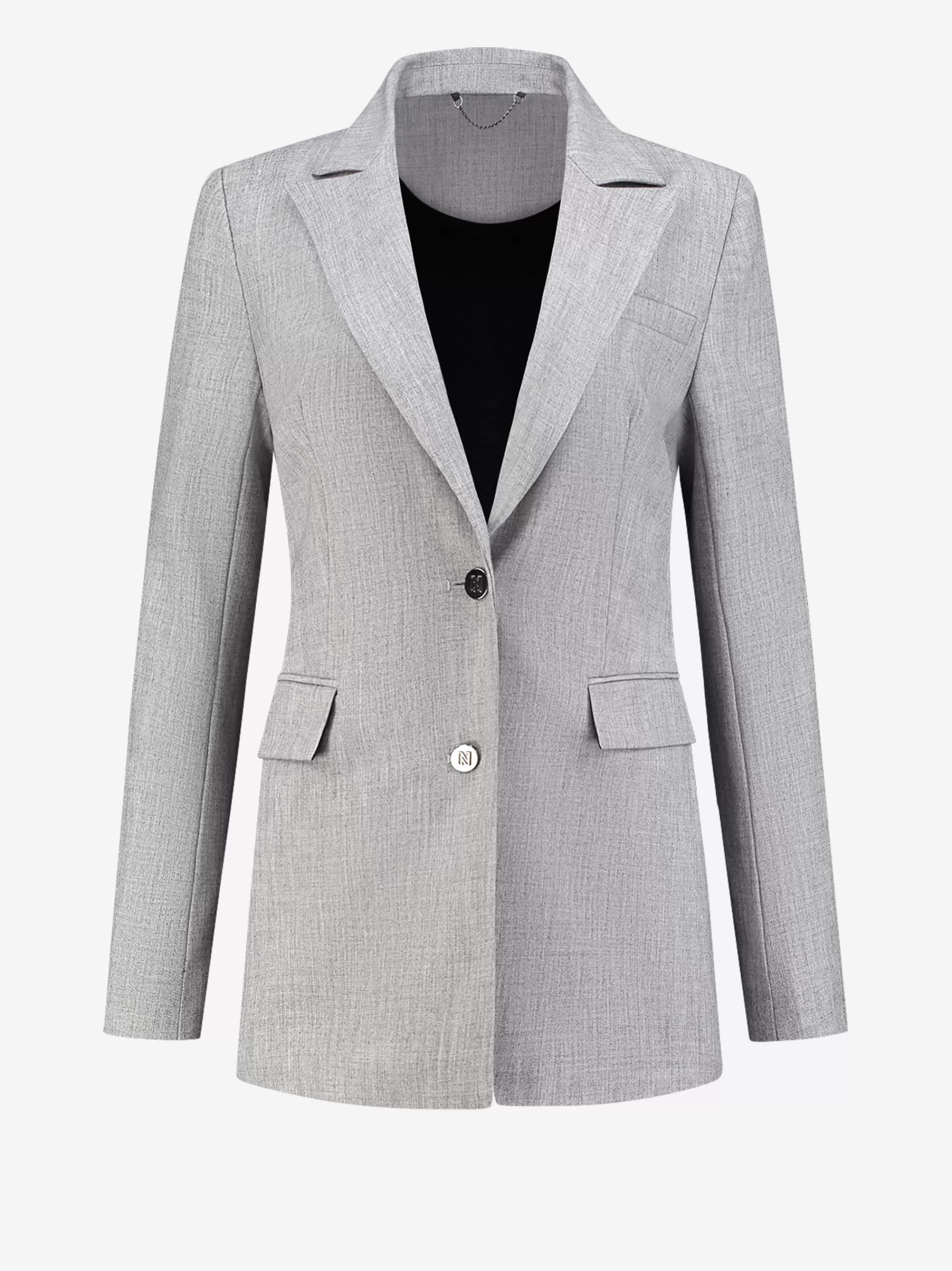 FIFTH HOUSE Blazers & Gilets-Gemêleerde blazer Graphite