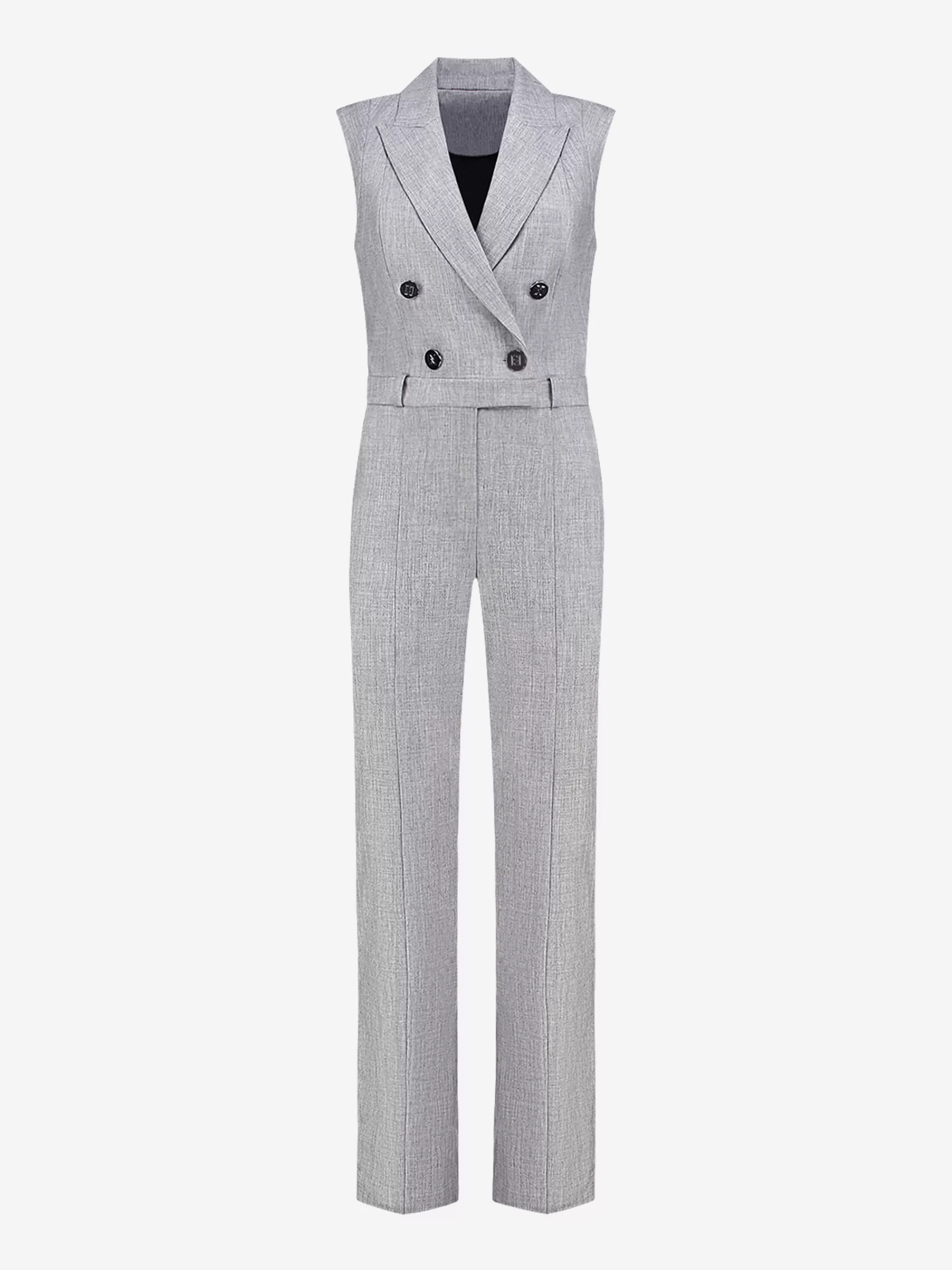 FIFTH HOUSE Jumpsuits-Gemêleerde jumpsuit Graphite