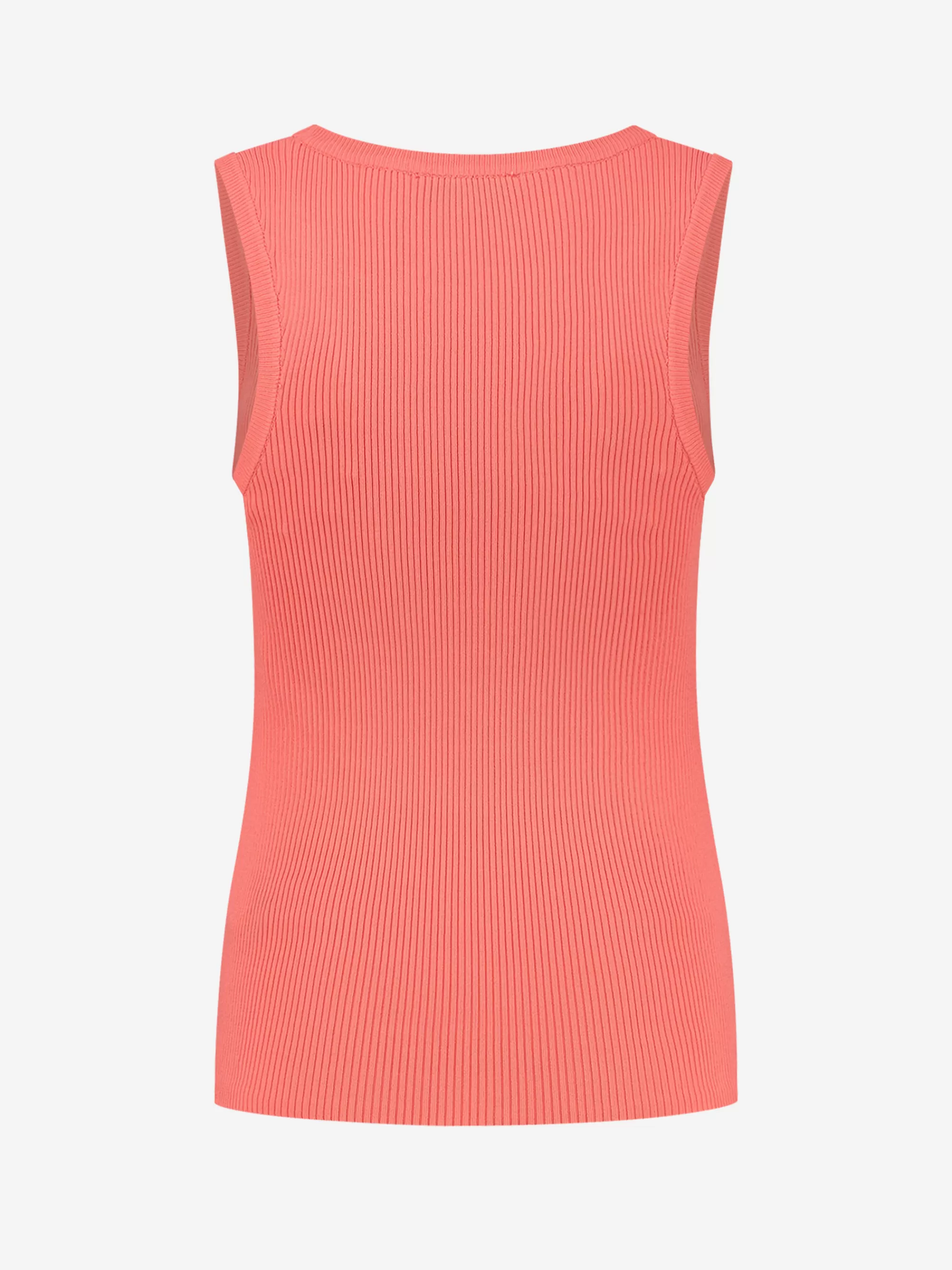 FIFTH HOUSE Tops-Geribbelde tank top Sugarcoral