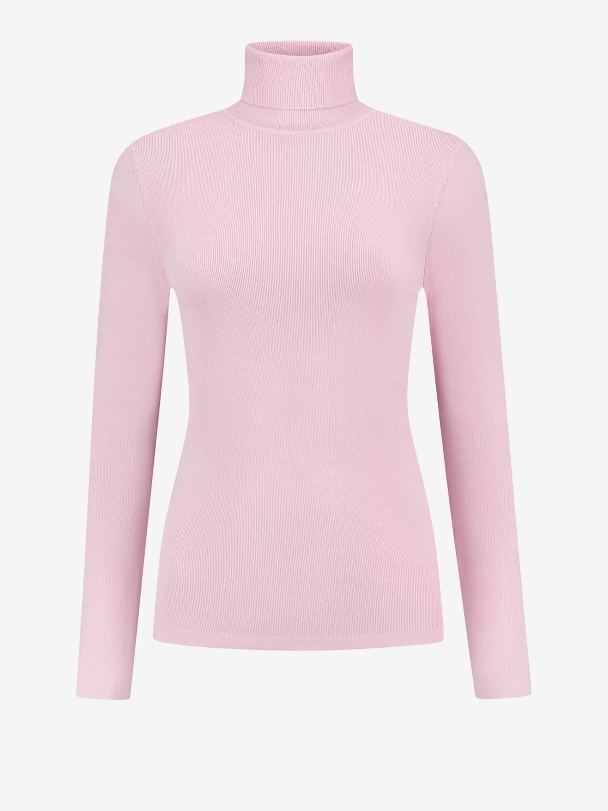 FIFTH HOUSE Tops-Geribbelde top met col Cottoncandy