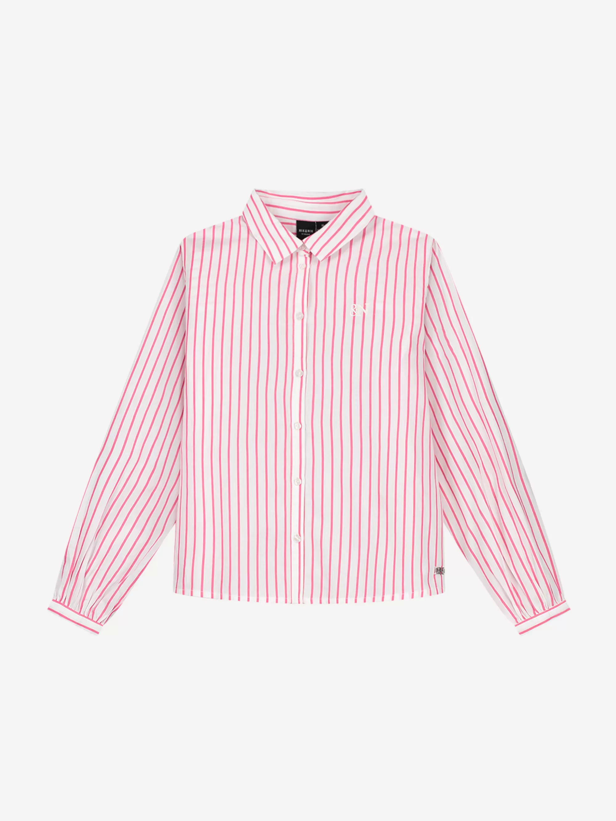 FIFTH HOUSE Blouses & Overhemden-Gestreepte blouse Hotpink