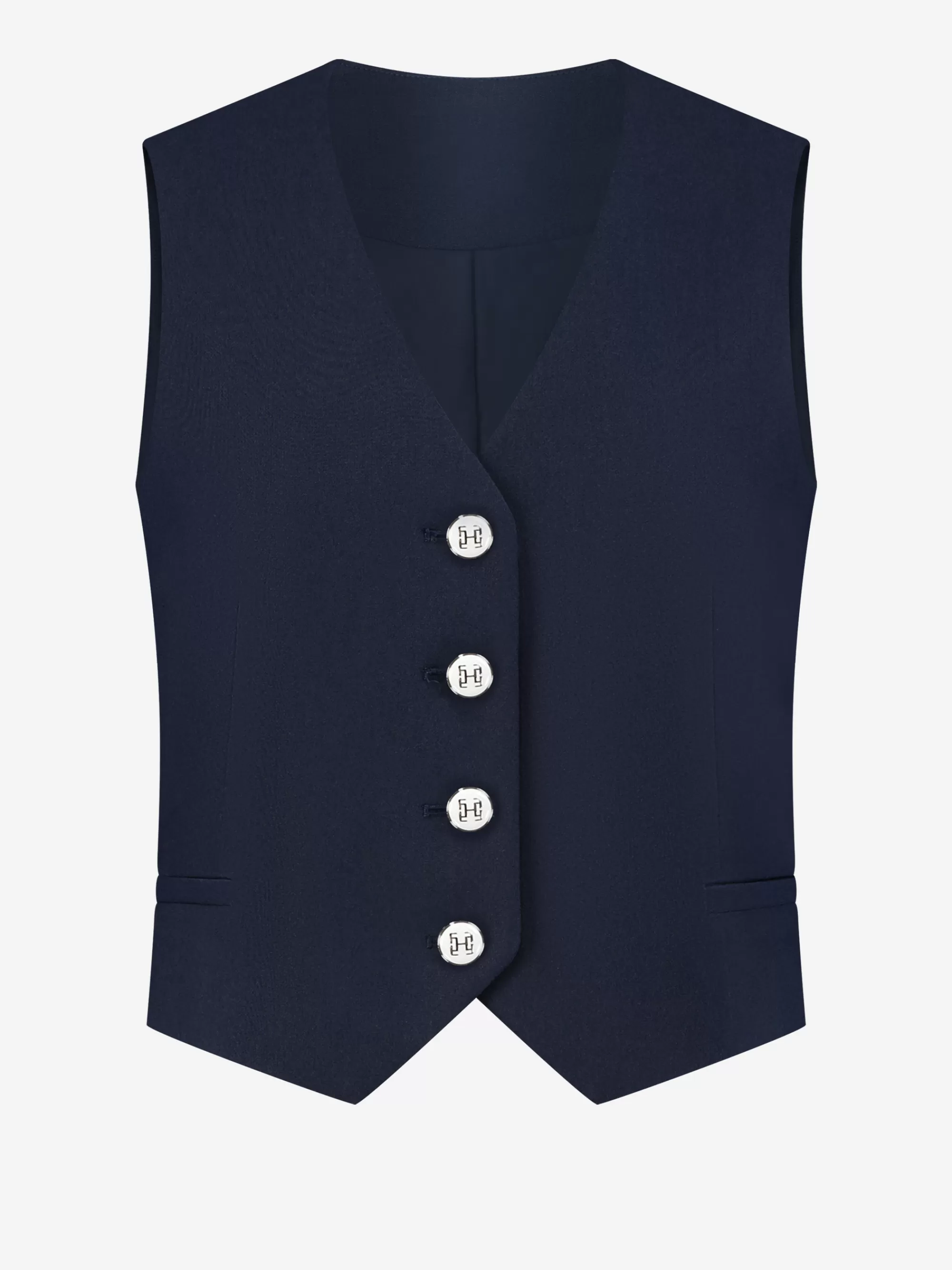 FIFTH HOUSE Sets & Co-ords | Blazers & Gilets-Gilet met knopen Navynight