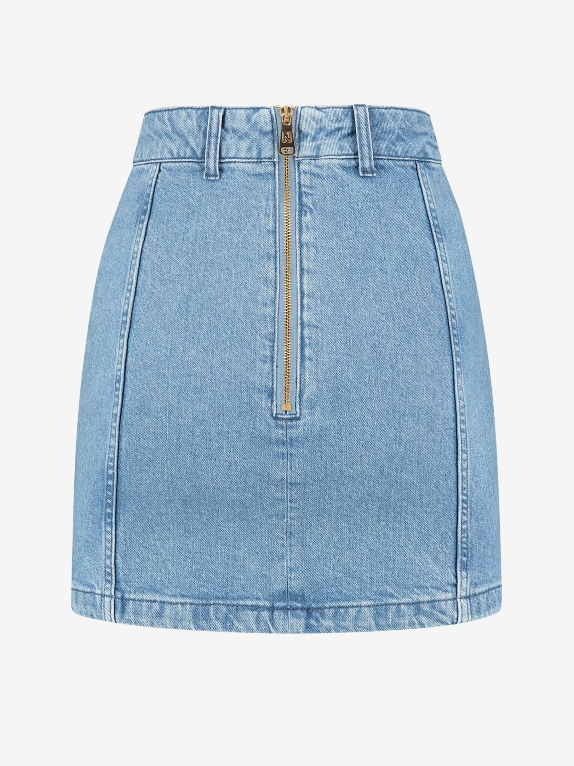 FIFTH HOUSE Rokken-High rise denim rok Bluedenim