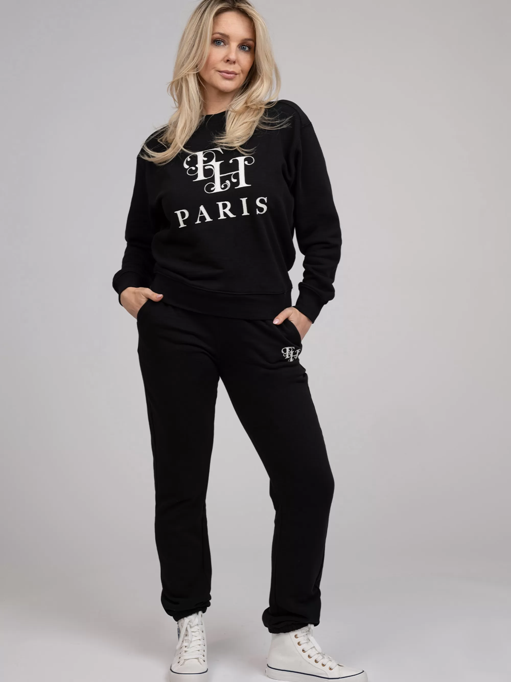 FIFTH HOUSE Sets & Co-ords | Broeken & Jeans-High rise joggingbroek Black