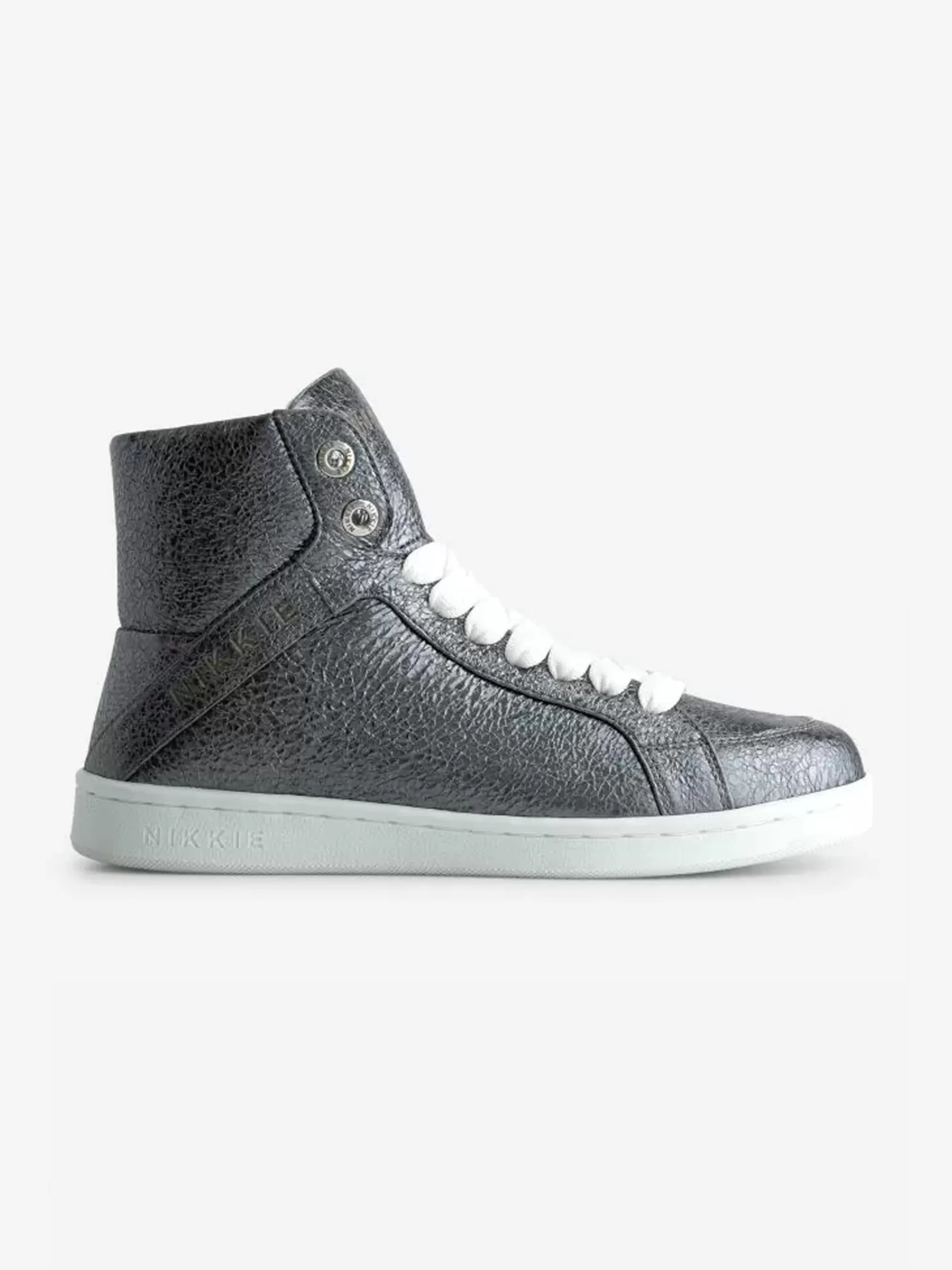 FIFTH HOUSE Alle Accessories | Alle Schoenen-Hoge sneaker met glitters Graphite