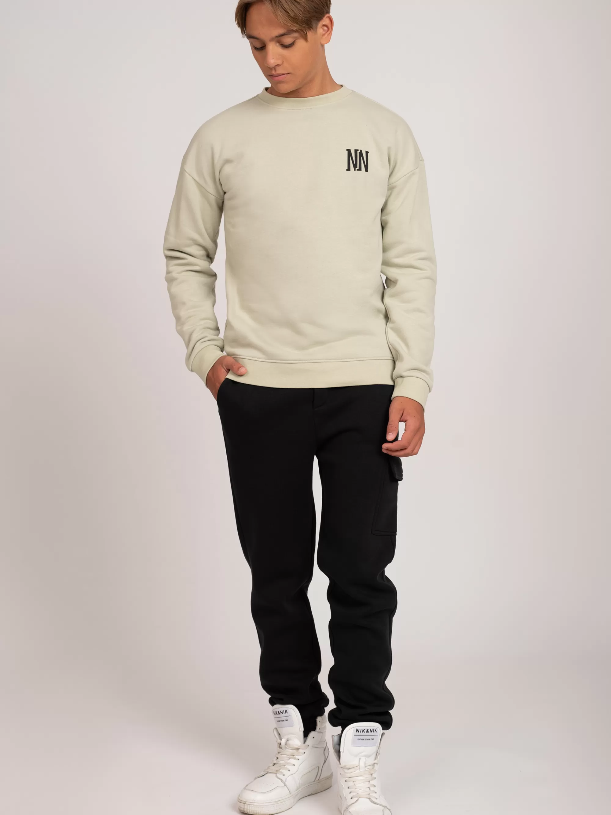 FIFTH HOUSE Broeken & Jeans-Jogger met aantrekkoord Black