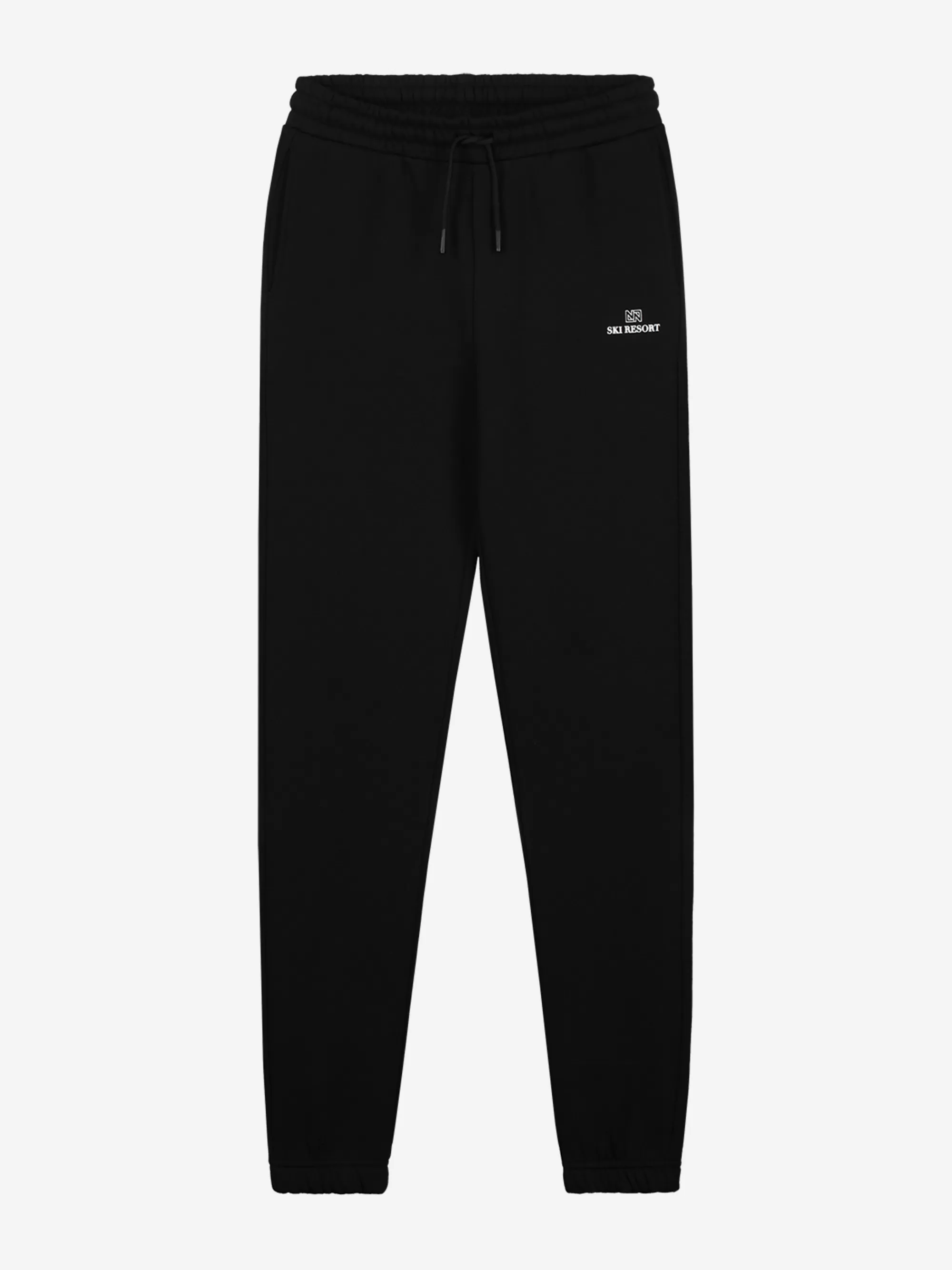 FIFTH HOUSE Skiwear | Broeken & Jeans-Joggingbroek met elastische tailleband en trekkoorden Black