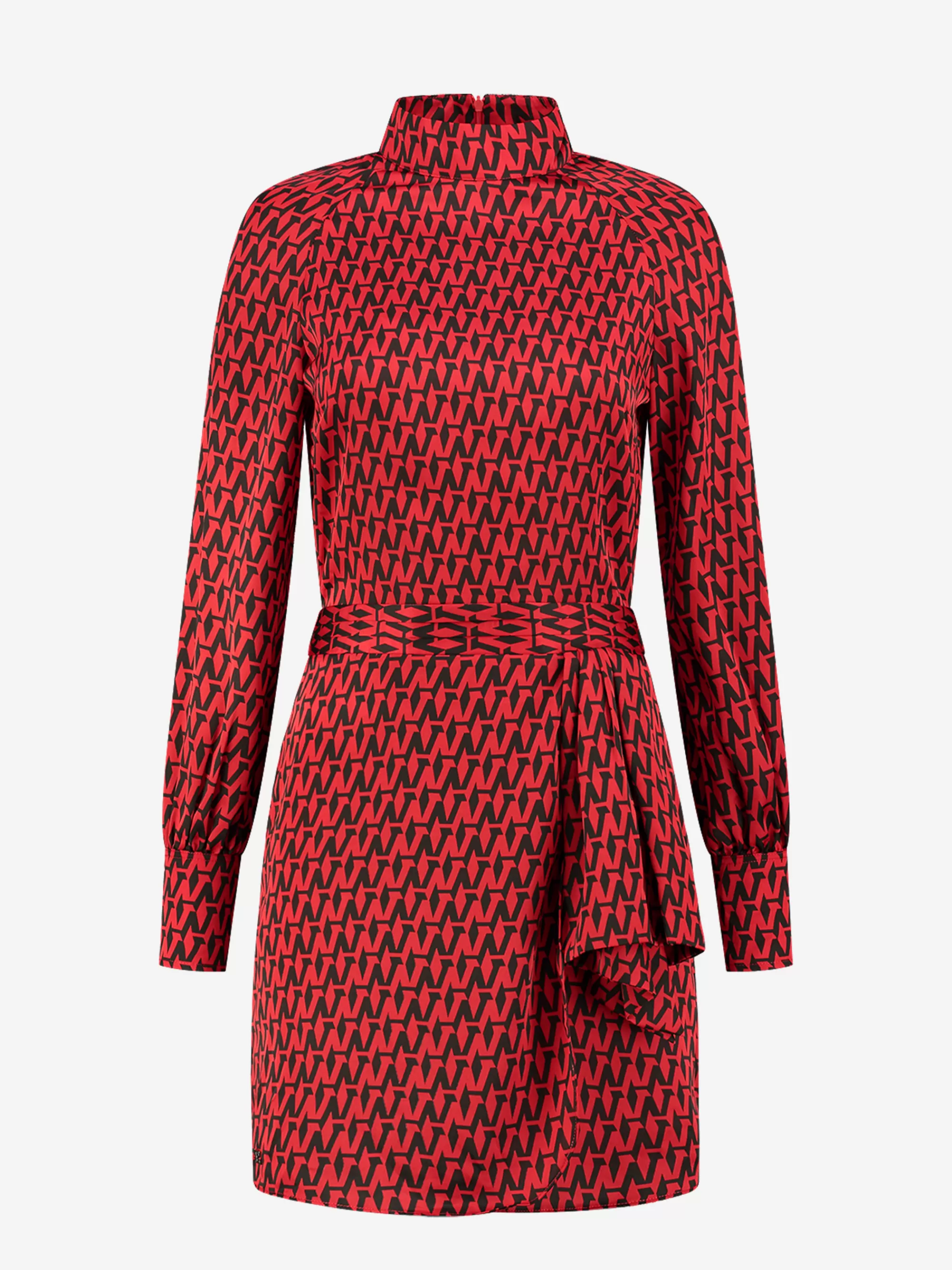 FIFTH HOUSE Jurken-Jurk met All-over print Racingred