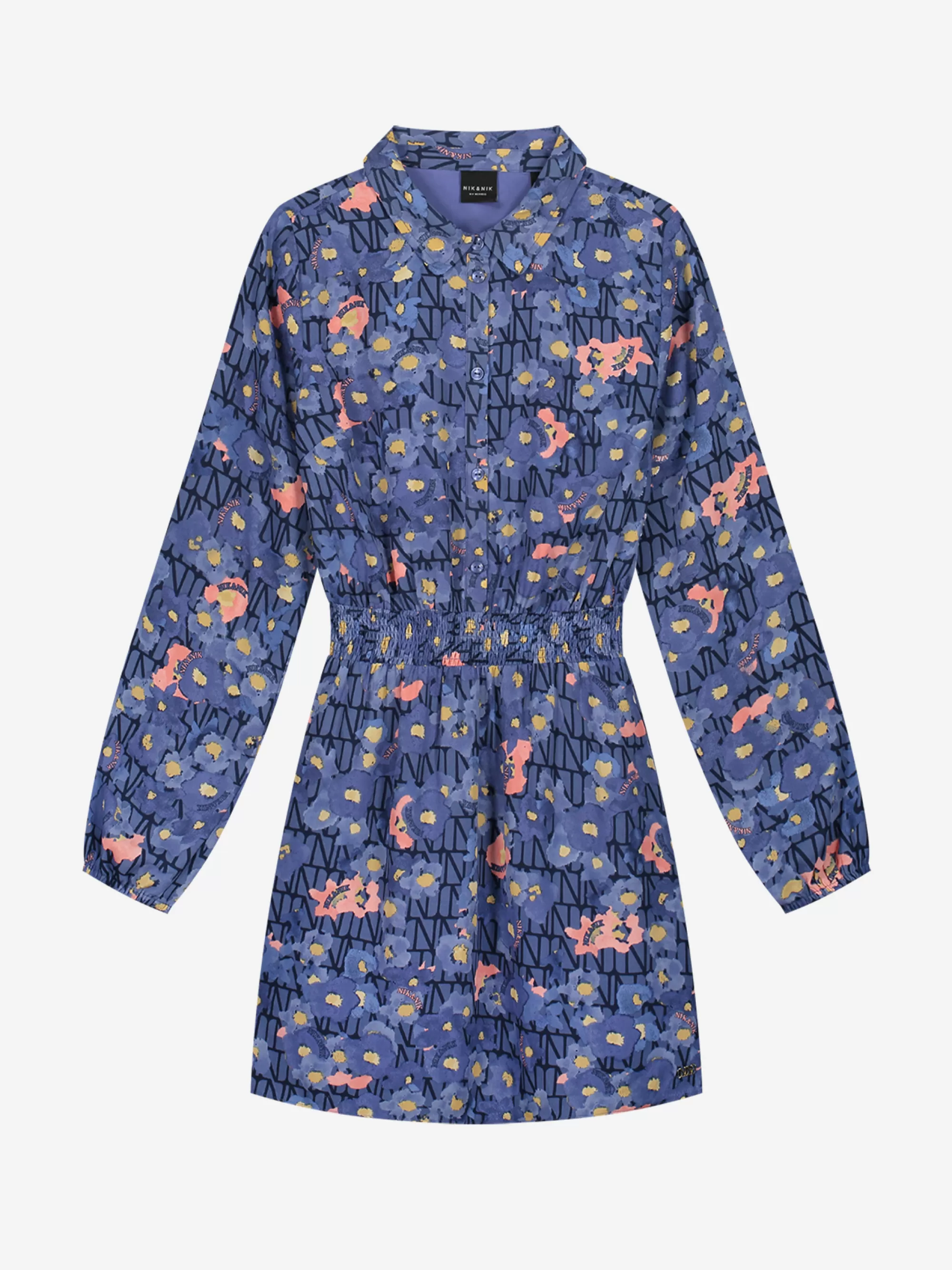 FIFTH HOUSE Jurken-Jurk met print Jellyblue