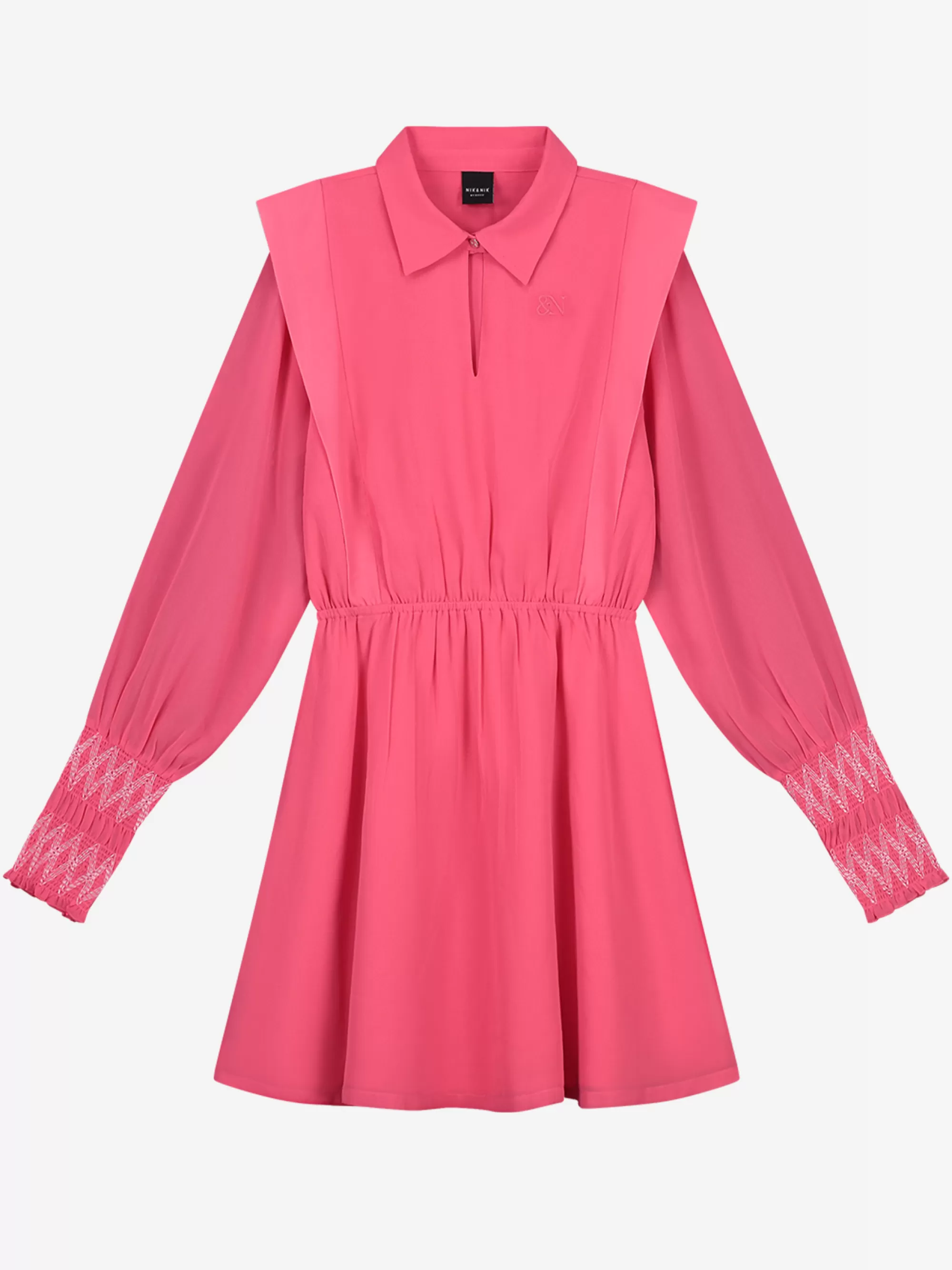 FIFTH HOUSE Jurken-Jurk met schouder detail Hotpink