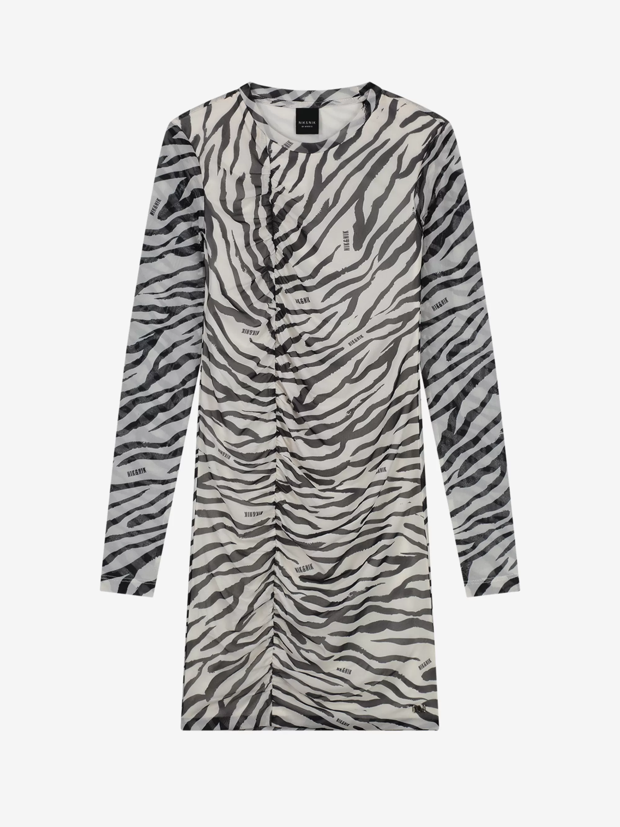 FIFTH HOUSE Jurken-Jurk met Zebra print Kit