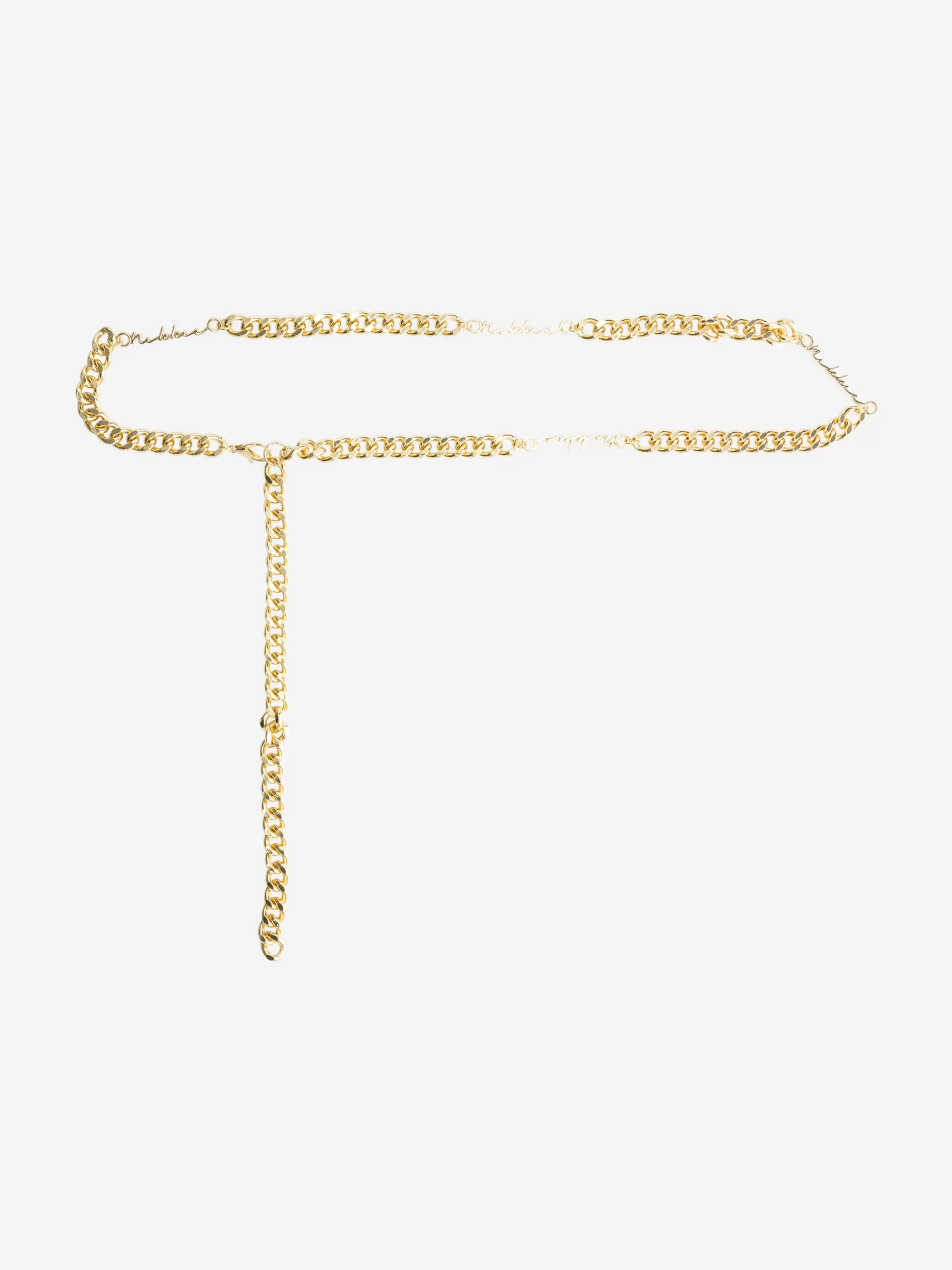 FIFTH HOUSE Alle Accessories-Ketting riem met NIKKIE logo Gold