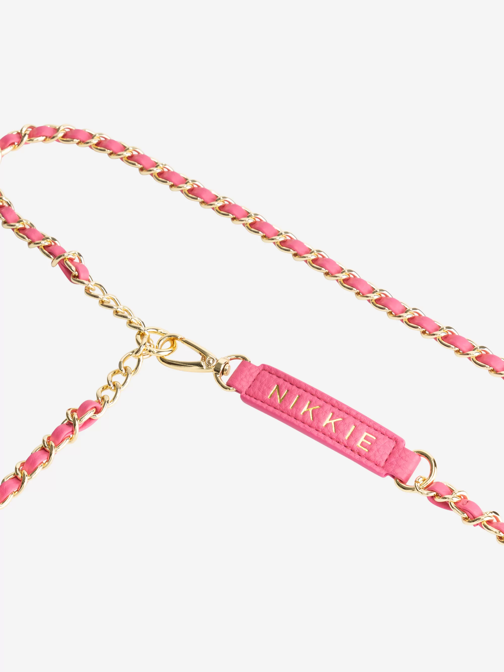 FIFTH HOUSE Alle Accessories-Ketting riem met N-logo Summerpink