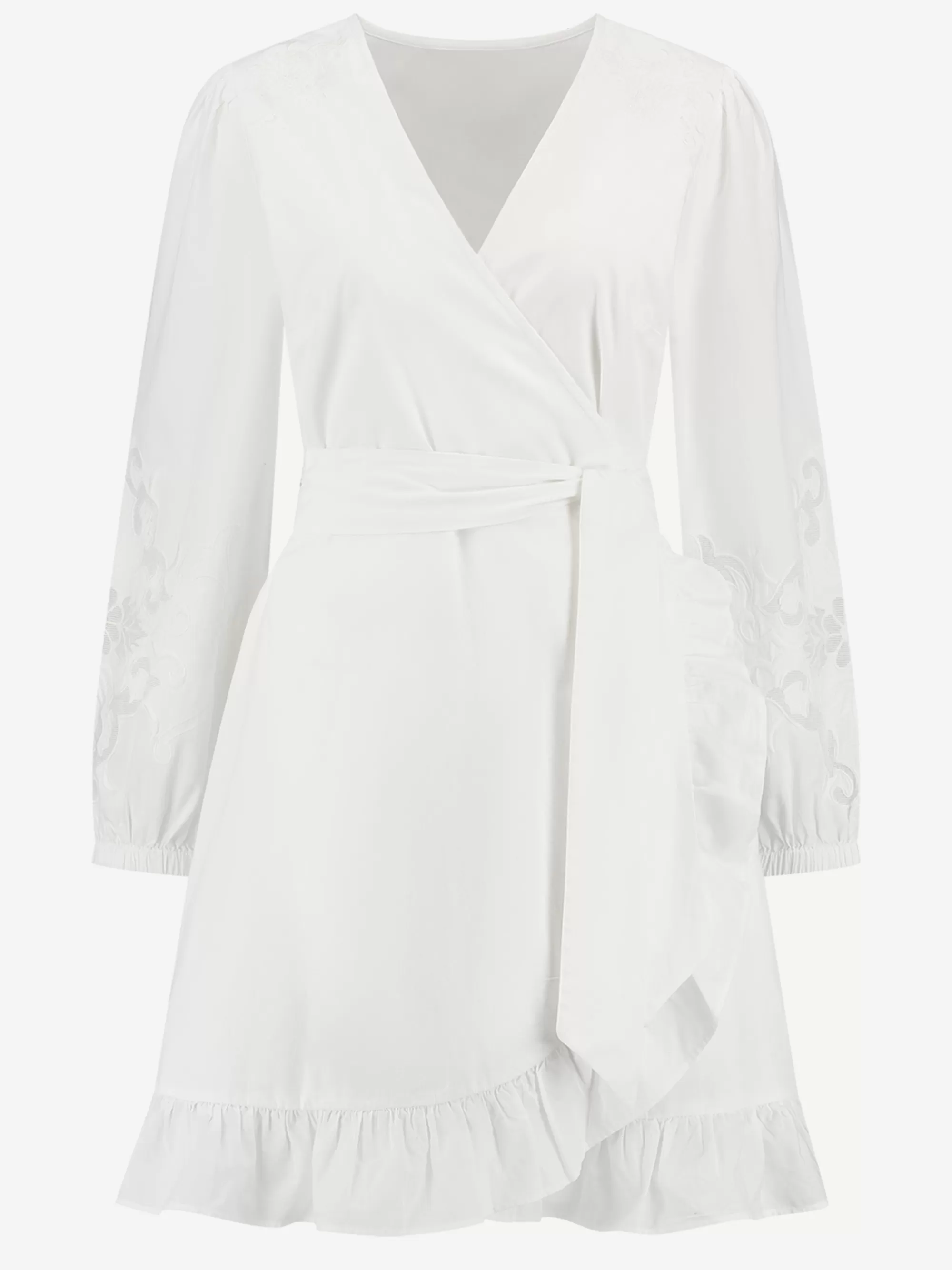 FIFTH HOUSE Jurken-Korte jurk met embroidery White