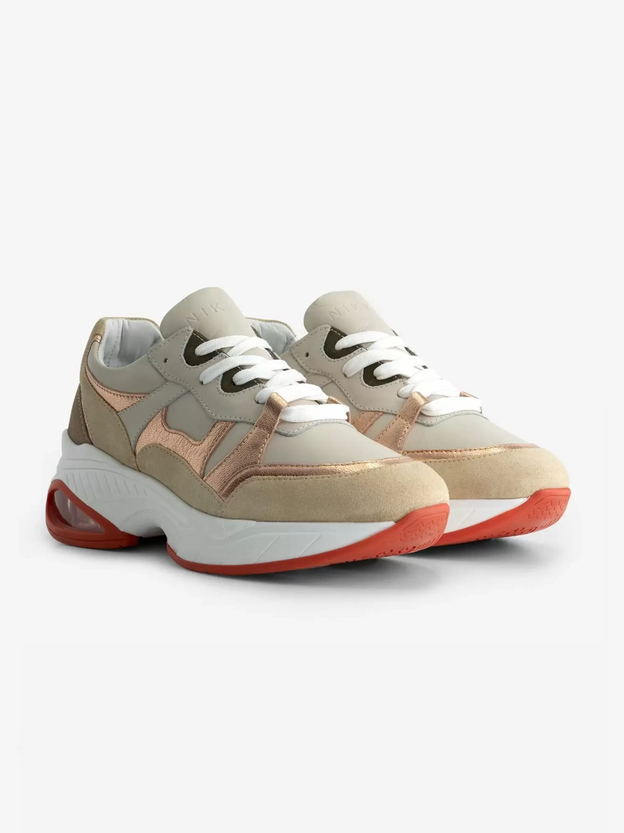 FIFTH HOUSE Alle Schoenen-Lage sneaker Peach