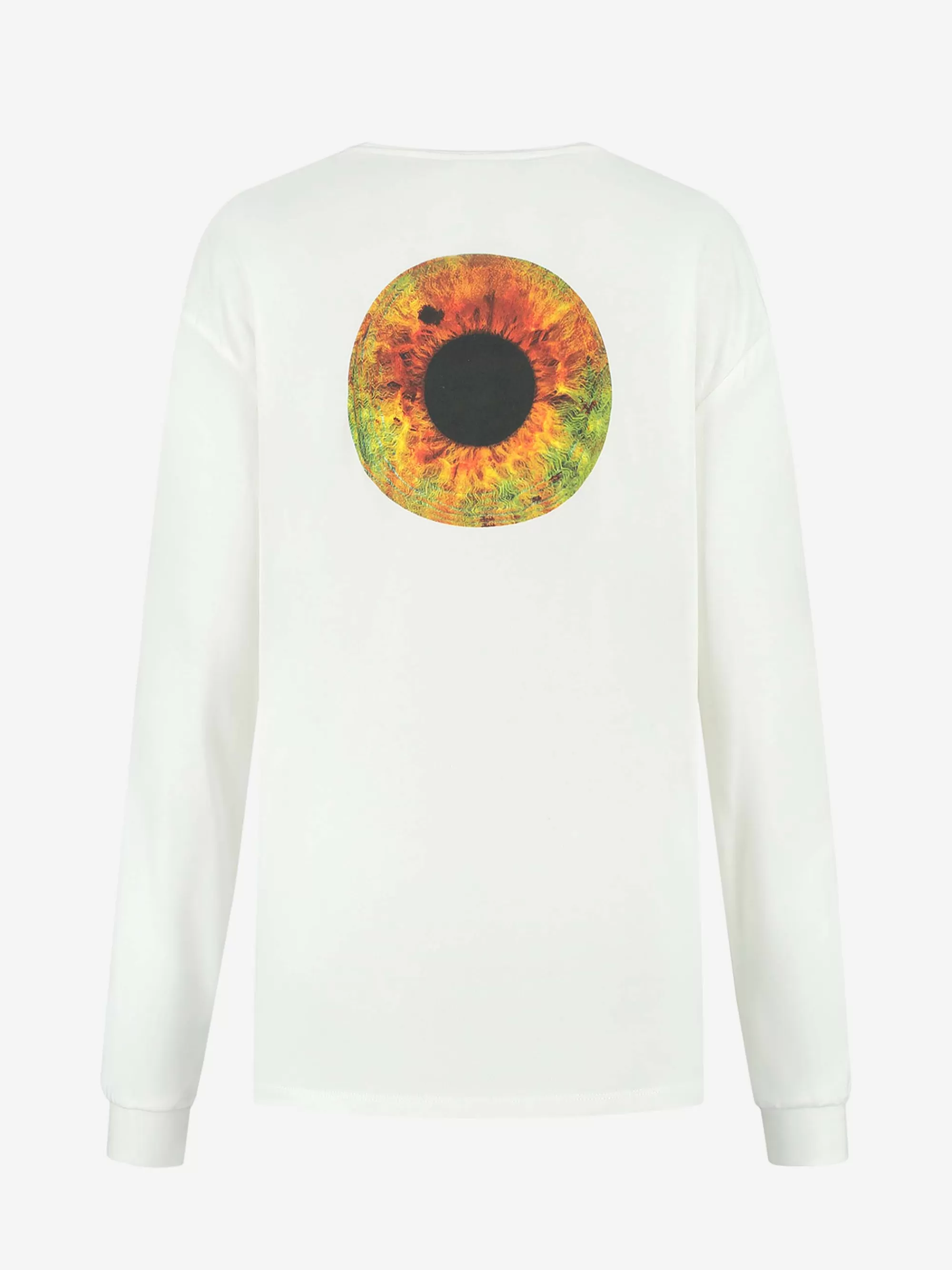 FIFTH HOUSE T-shirts-Lange Mouwen Shirt Met Oog White