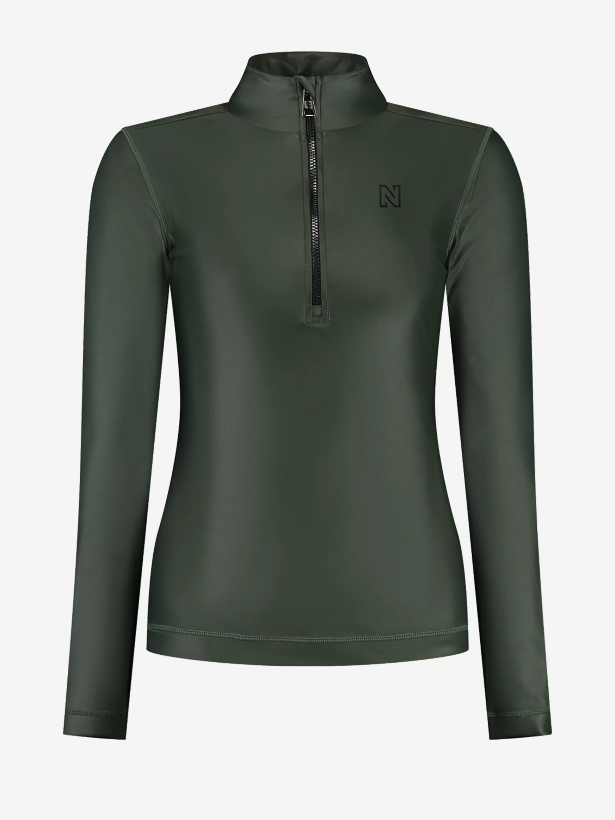 FIFTH HOUSE Tops | Sportkleding-Lange mouwen sport top Deepgreen