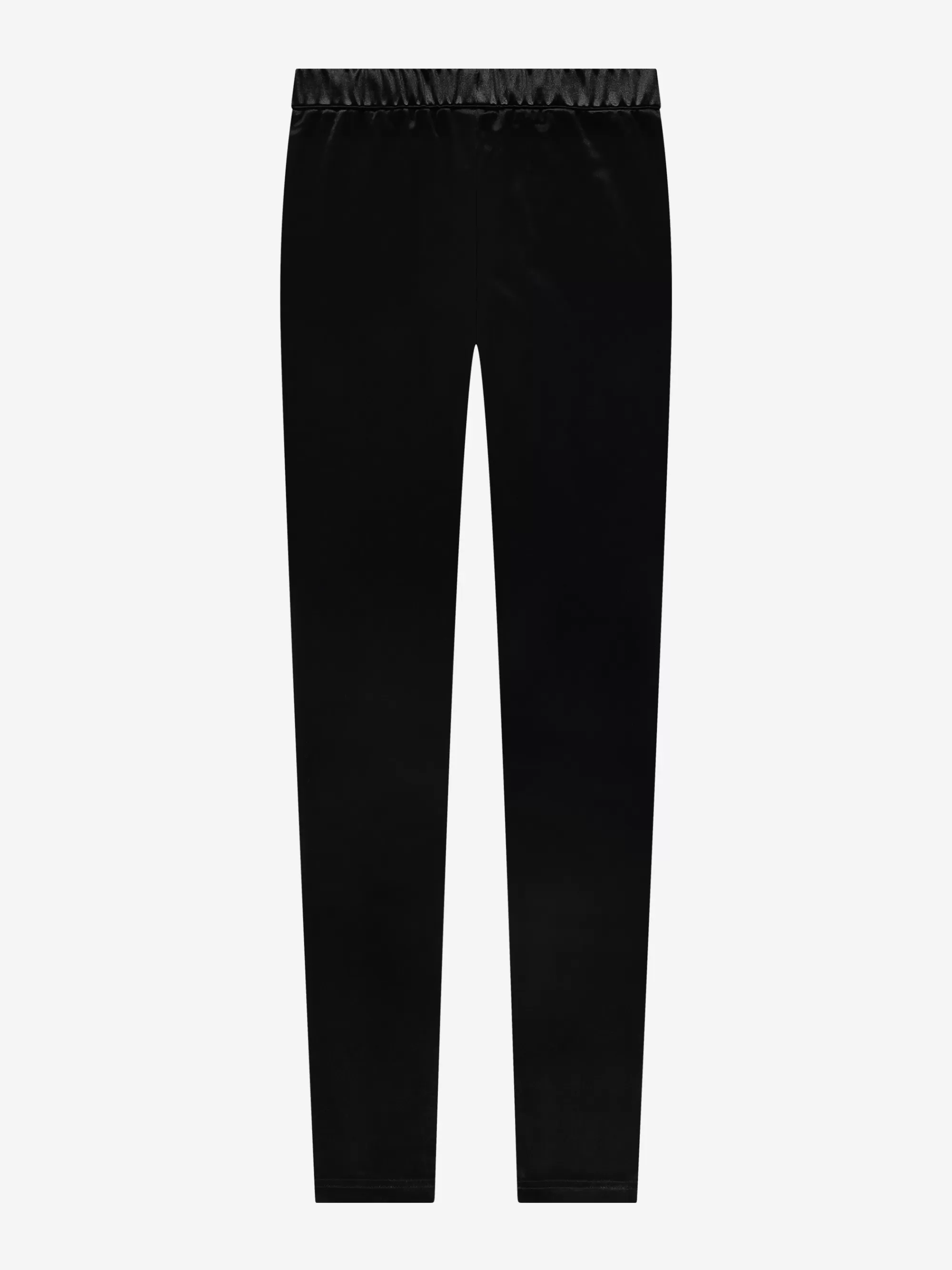 FIFTH HOUSE Broeken & Jeans-Legging met velvet look en N&N logo Black