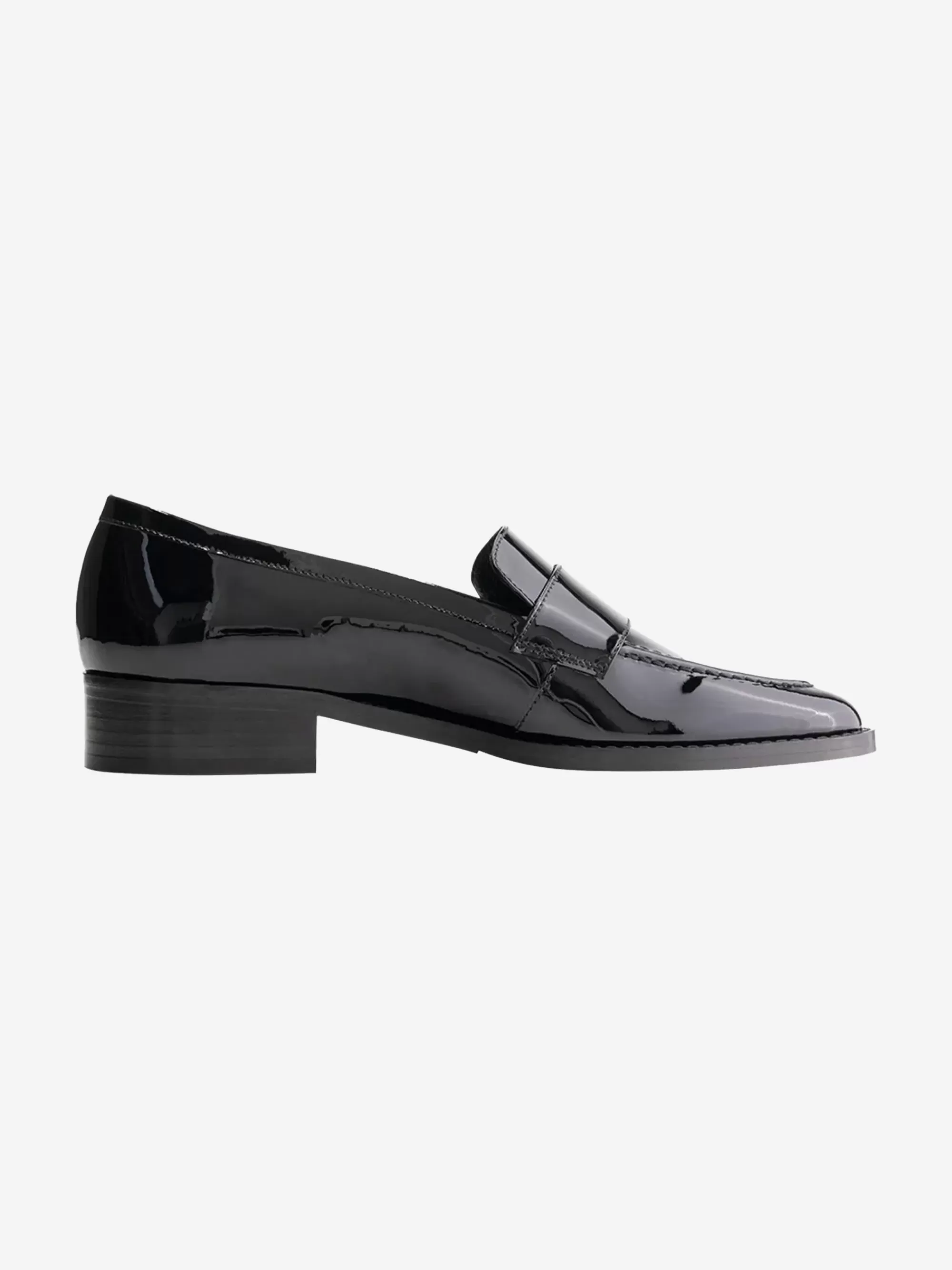 FIFTH HOUSE Alle Schoenen-Leren loafer Black