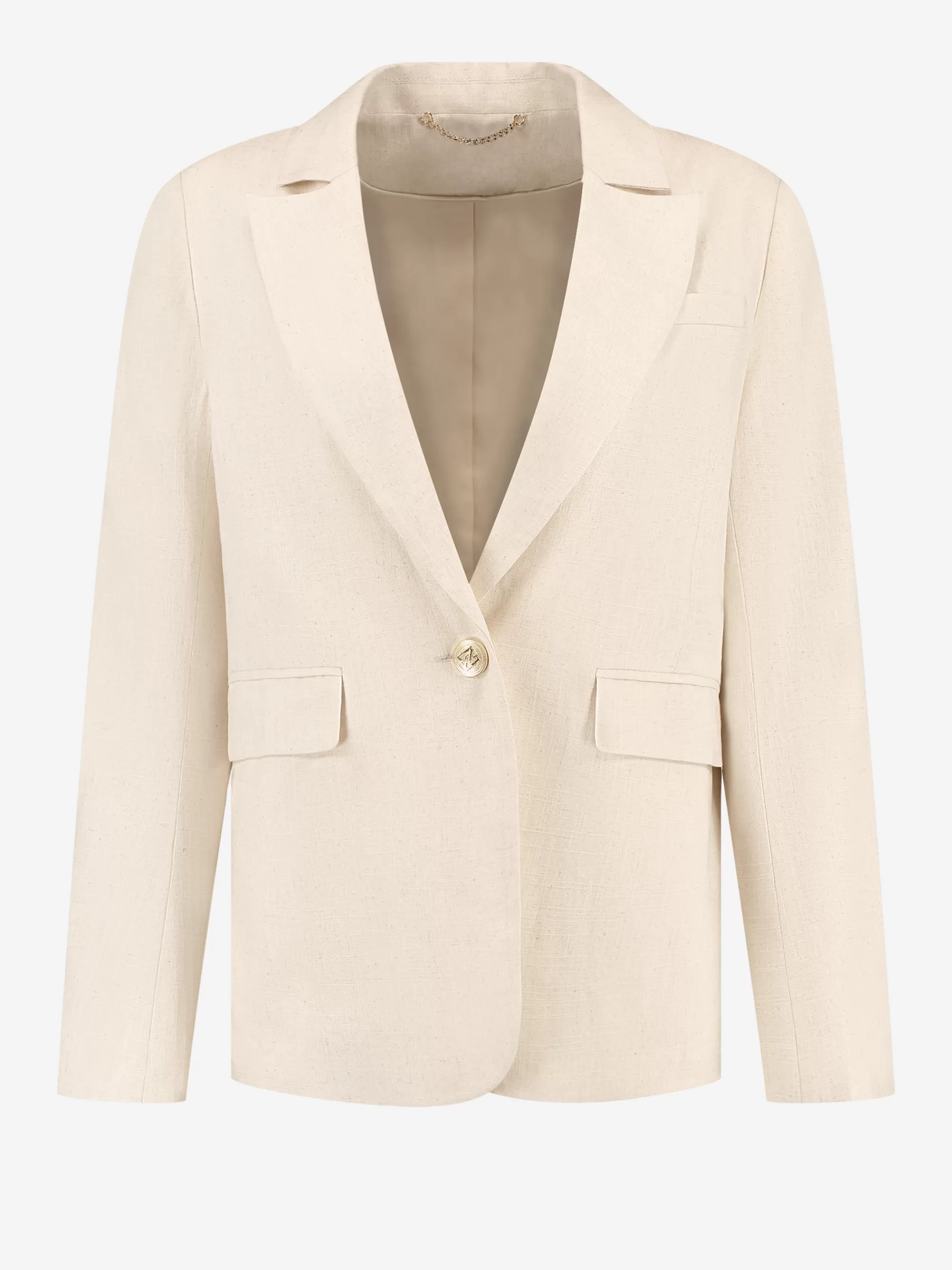 FIFTH HOUSE Blazers & Gilets-Linen Blazer Neutral