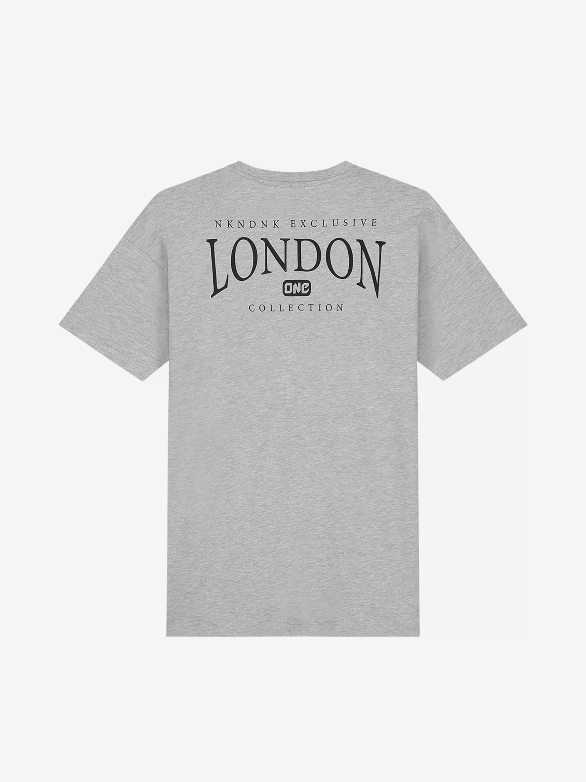 FIFTH HOUSE Sets & Co-ords | T-shirts & Polos-Loose fit t-shirt met London print Greymelange