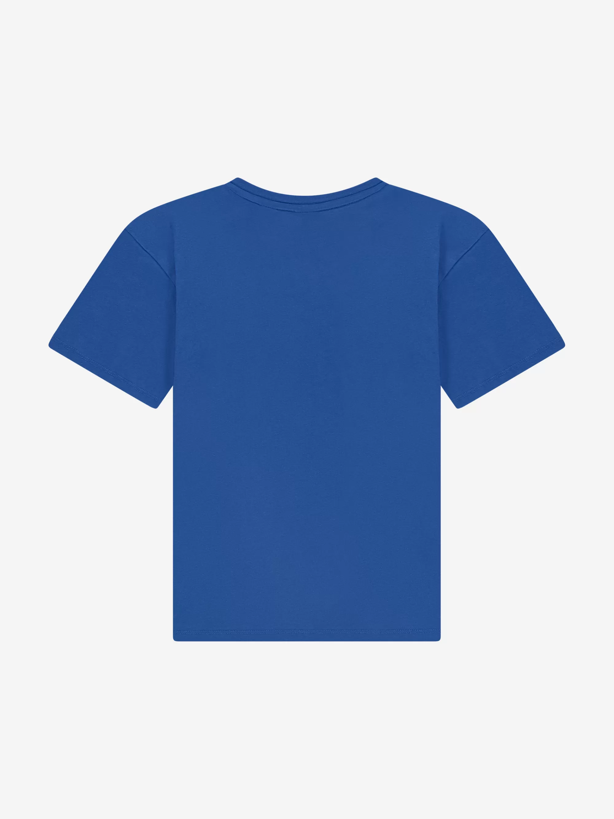 FIFTH HOUSE T-shirts & Polos-Losvallend T-shirt met N&N logo patch Darkcobalt